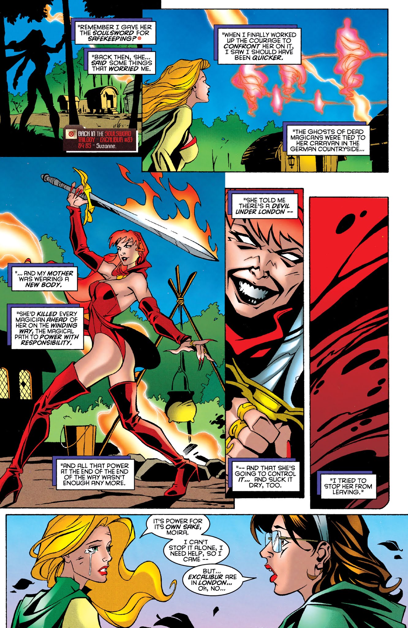 Read online Excalibur Visionaries: Warren Ellis comic -  Issue # TPB 3 (Part 1) - 98