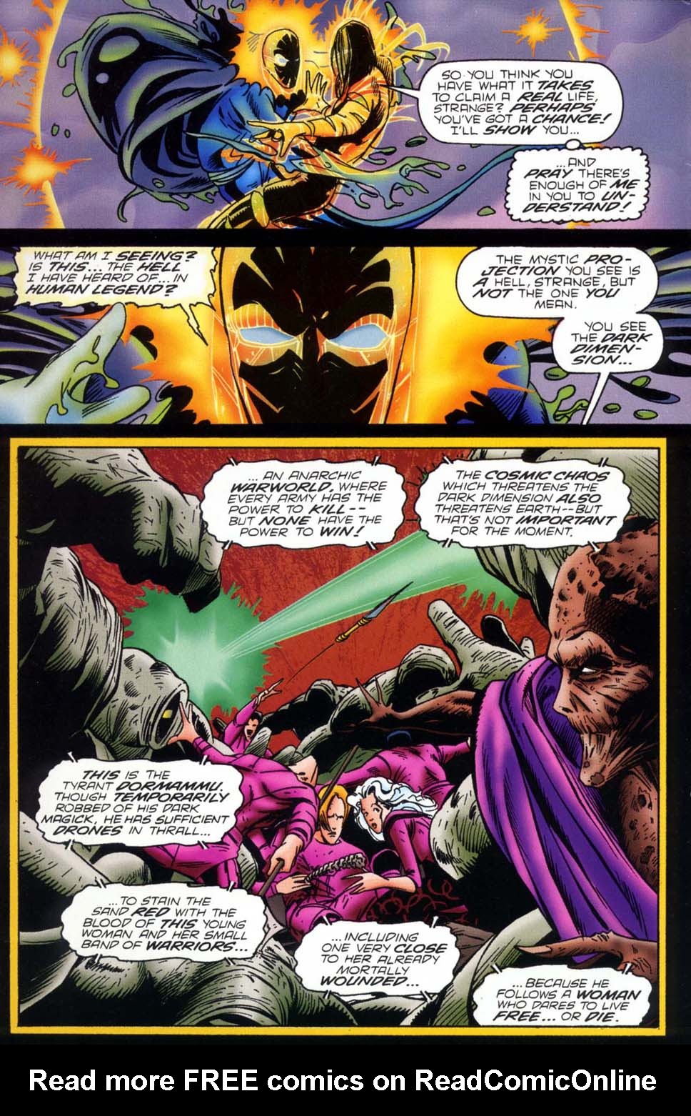 Read online Doctor Strange: Sorcerer Supreme comic -  Issue #75 - 8