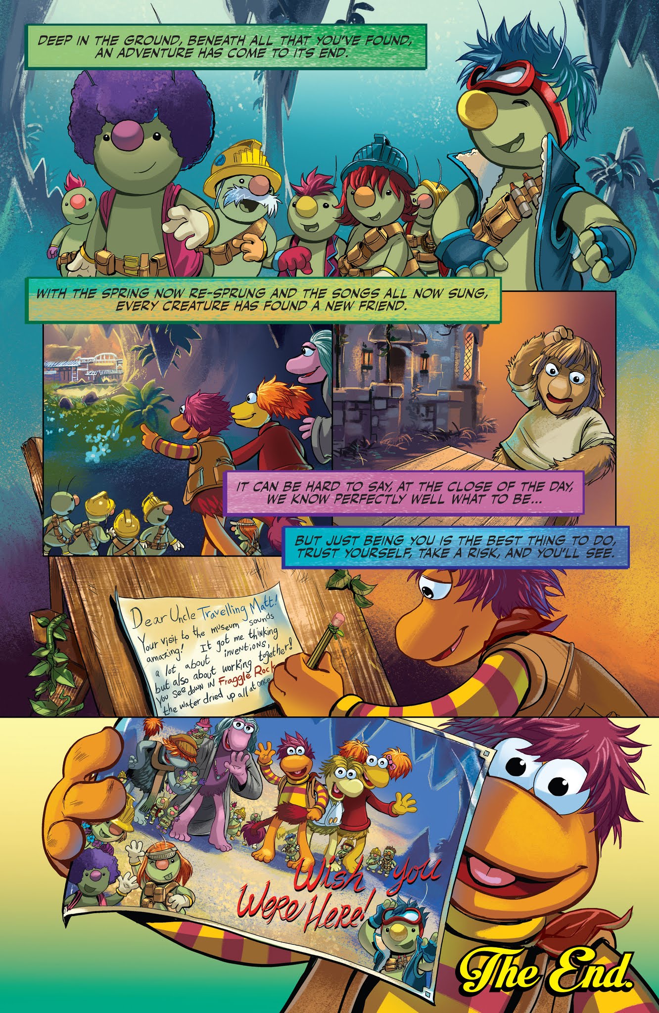 Read online Jim Henson's Fraggle Rock: Journey to the Everspring comic -  Issue #4 - 22