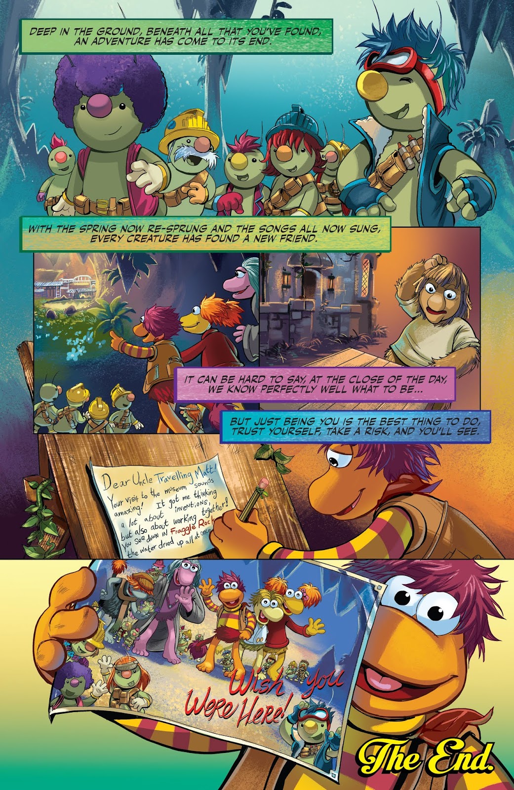 Jim Henson's Fraggle Rock: Journey to the Everspring issue 4 - Page 22