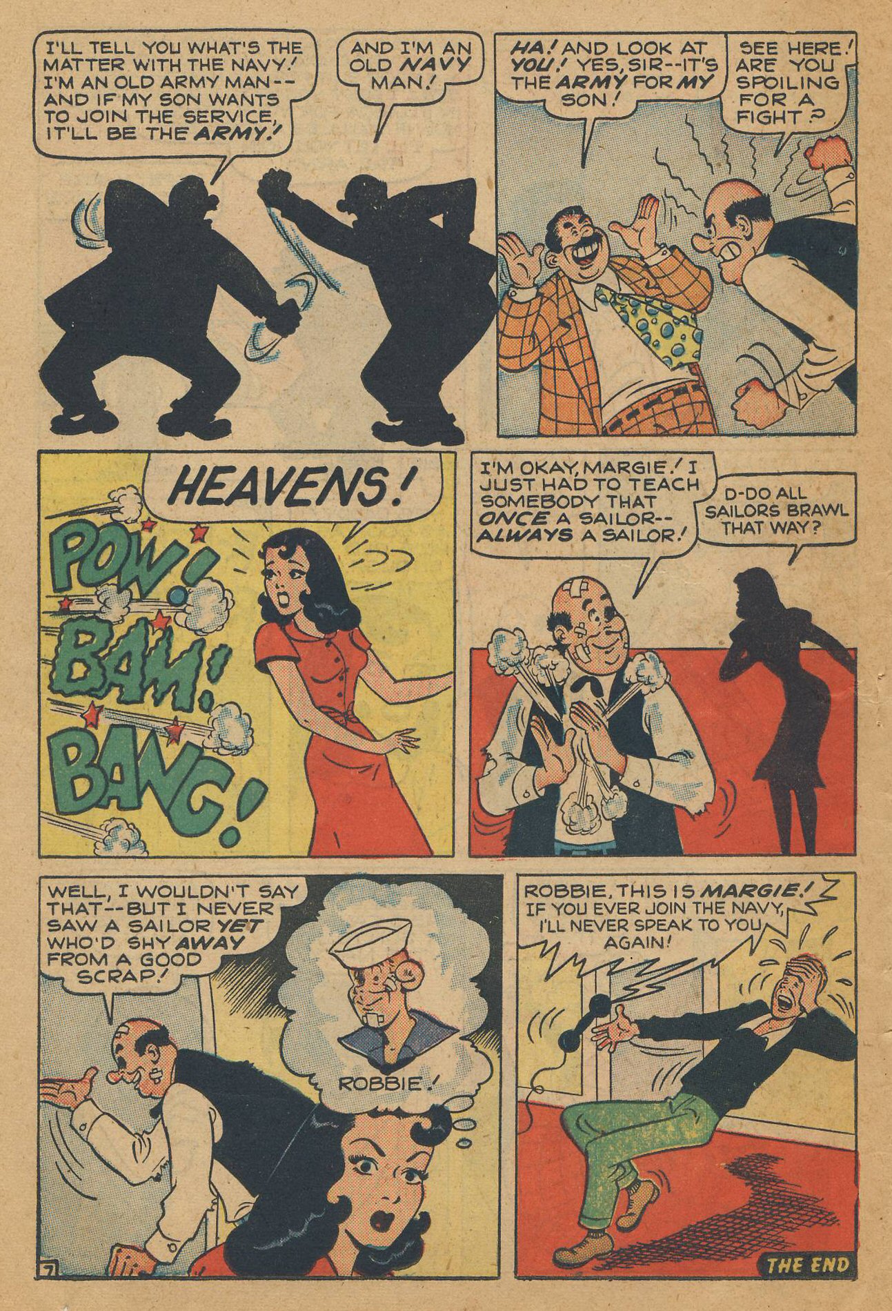 Read online Margie Comics comic -  Issue #47 - 36