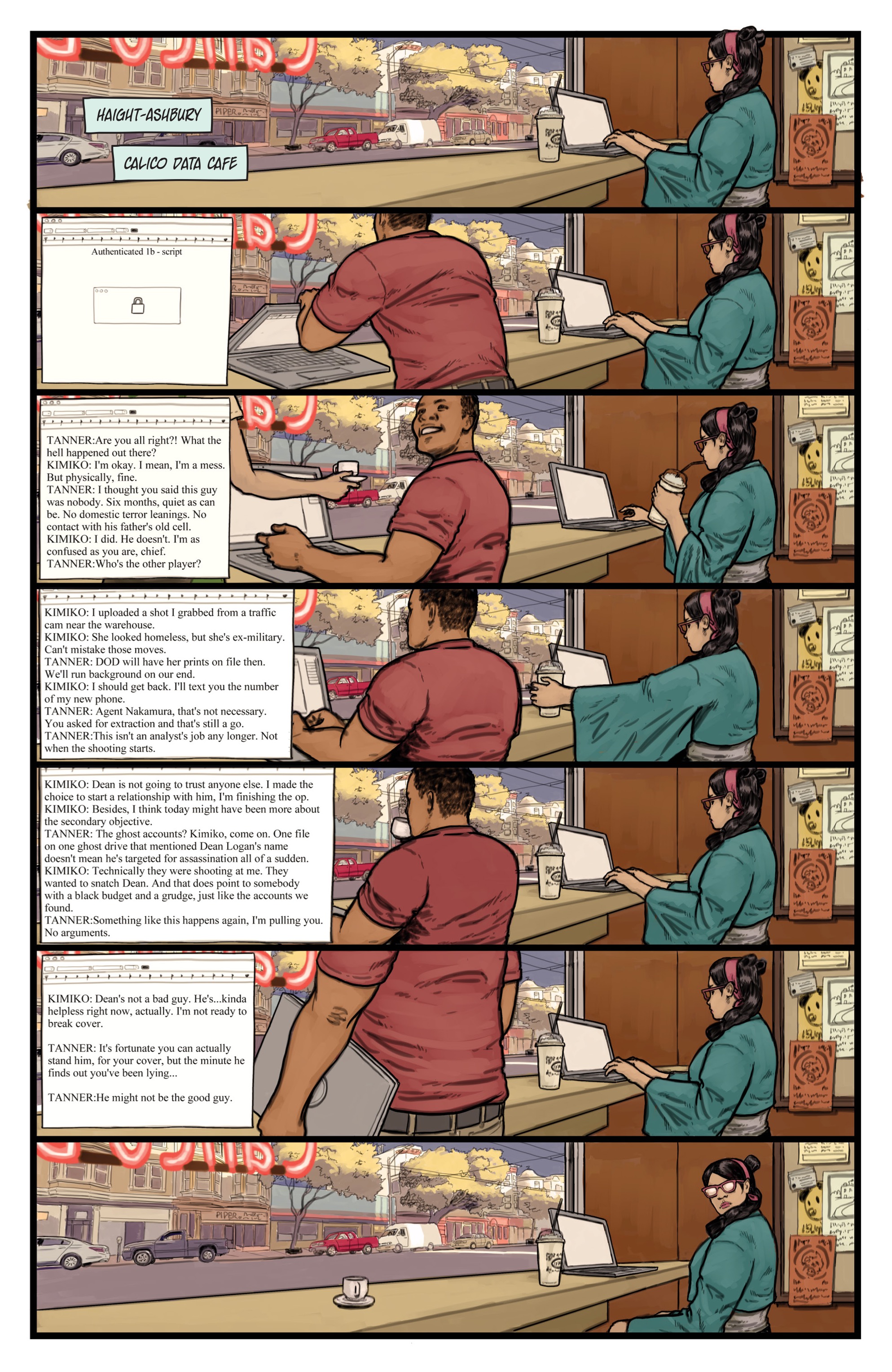 Read online Throwaways comic -  Issue #1 - 26