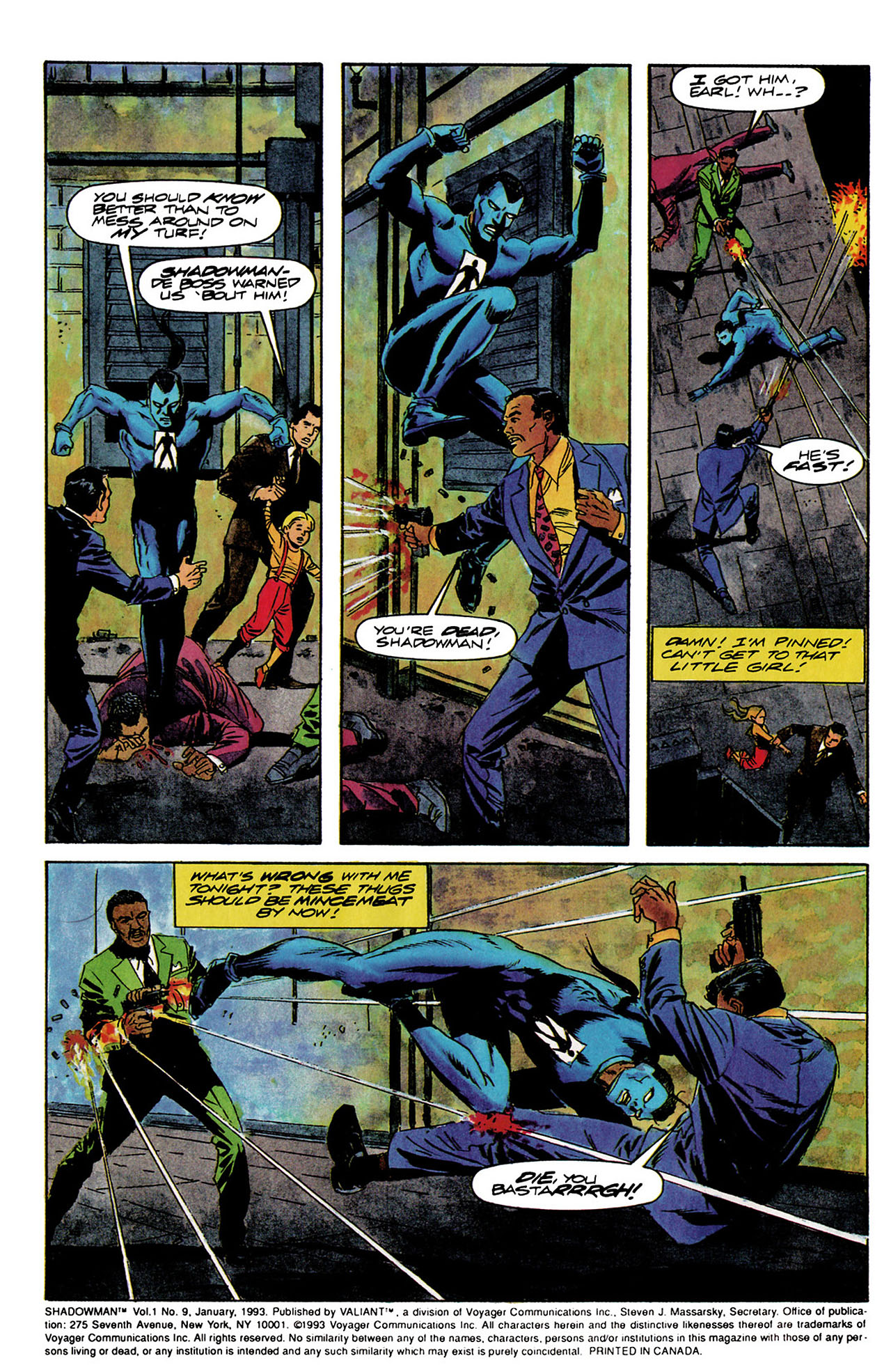 Read online Shadowman (1992) comic -  Issue #9 - 3