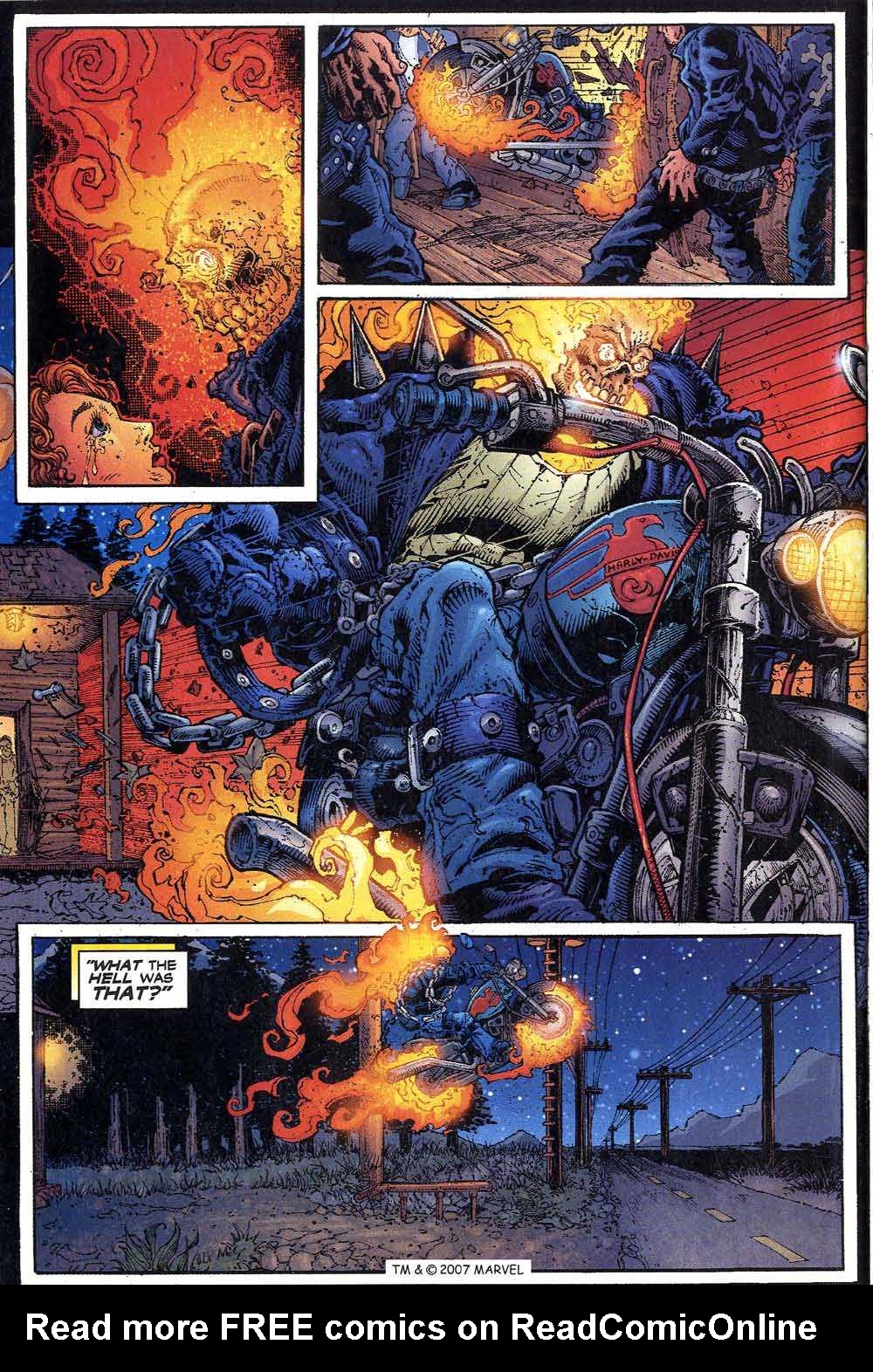 Read online Ghost Rider (2001) comic -  Issue #1 - 17