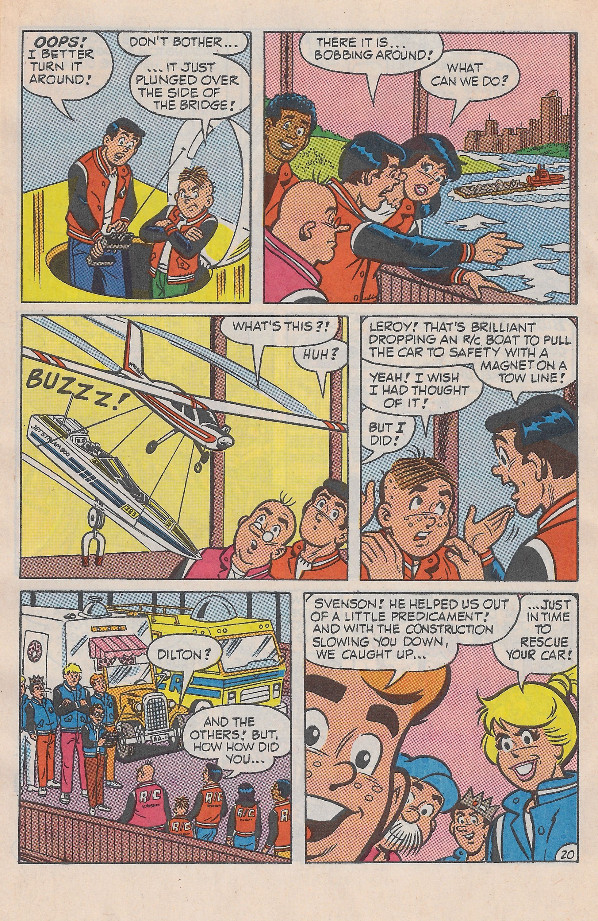 Read online Archie's R/C Racers comic -  Issue #2 - 32