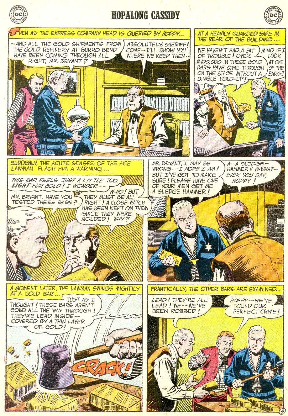 Read online Hopalong Cassidy comic -  Issue #108 - 6