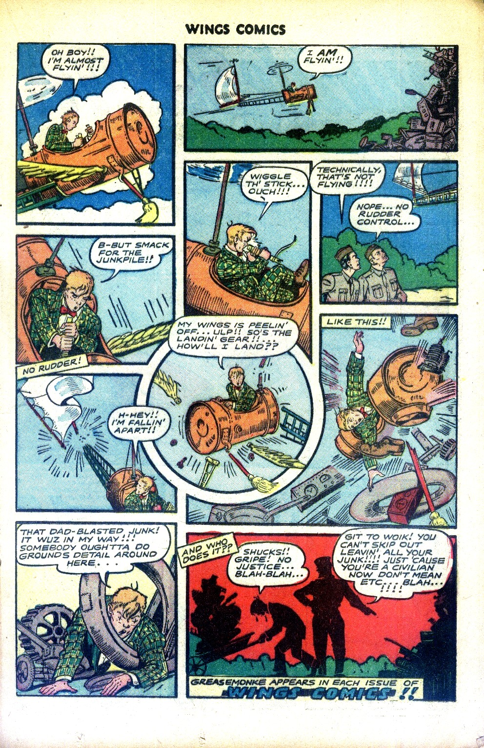 Read online Wings Comics comic -  Issue #68 - 25