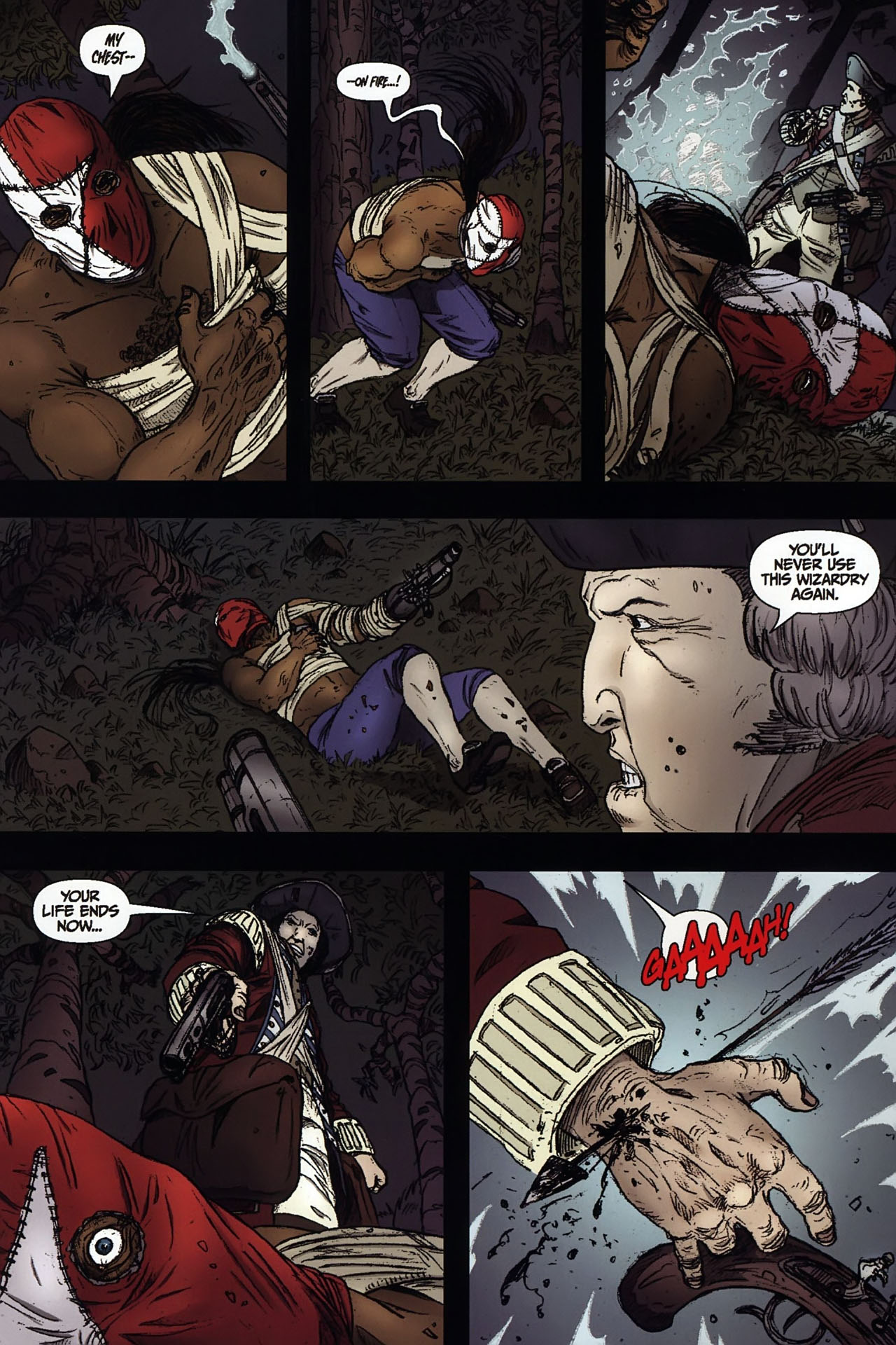 Read online Pistolfist Revolutionary Warrior comic -  Issue #2 - 6
