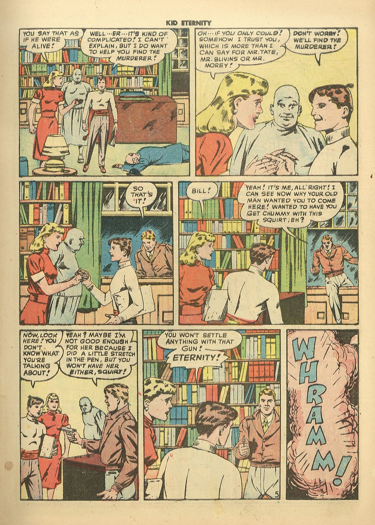Read online Kid Eternity (1946) comic -  Issue #12 - 7