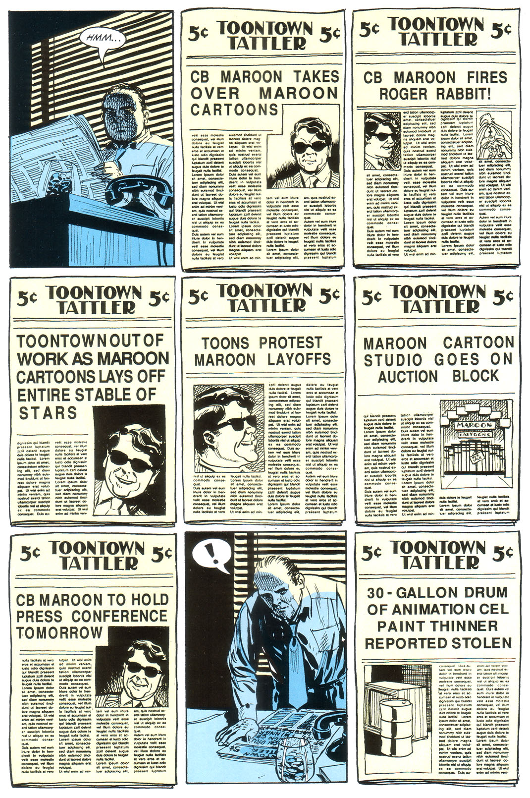 Read online Marvel Graphic Novel comic -  Issue #54 - Roger Rabbit The Resurrection of Doom - 37