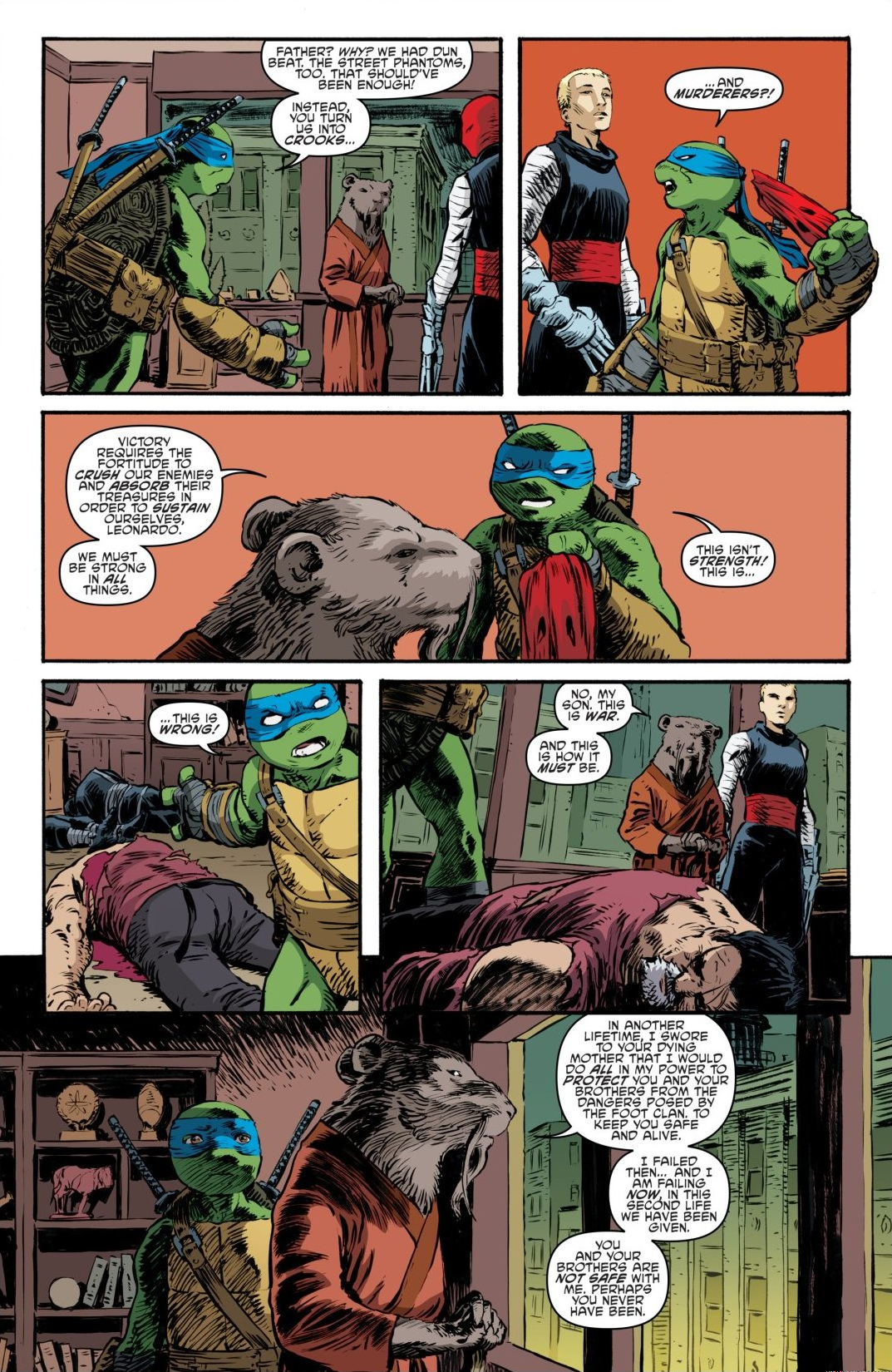 Read online Teenage Mutant Ninja Turtles: The IDW Collection comic -  Issue # TPB 7 (Part 3) - 112