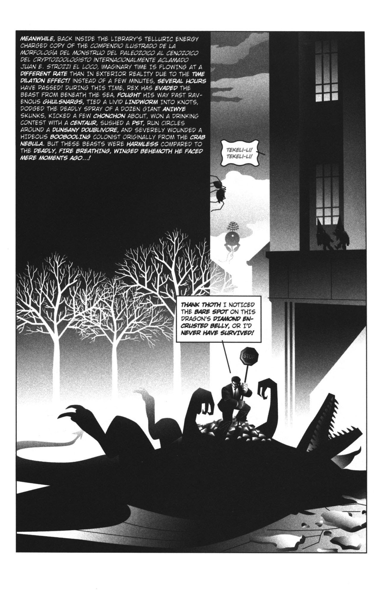Read online Rex Libris comic -  Issue #7 - 13