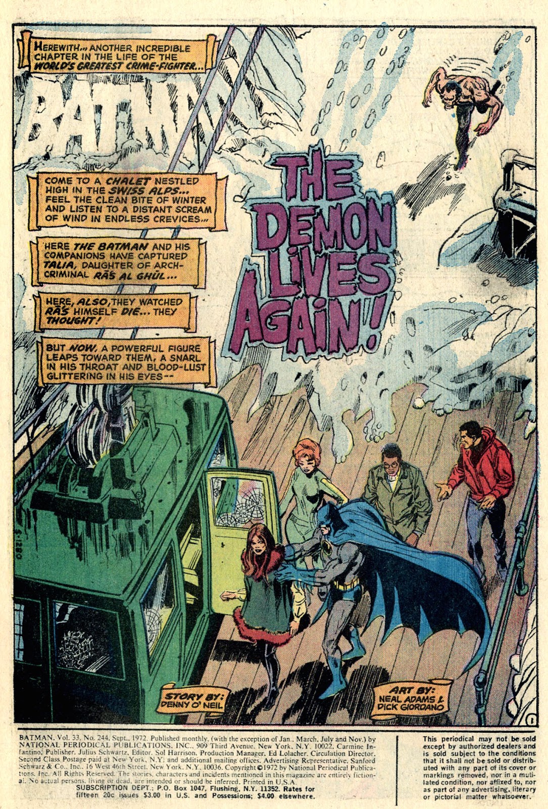 Batman (1940) issue 244 - Page 3