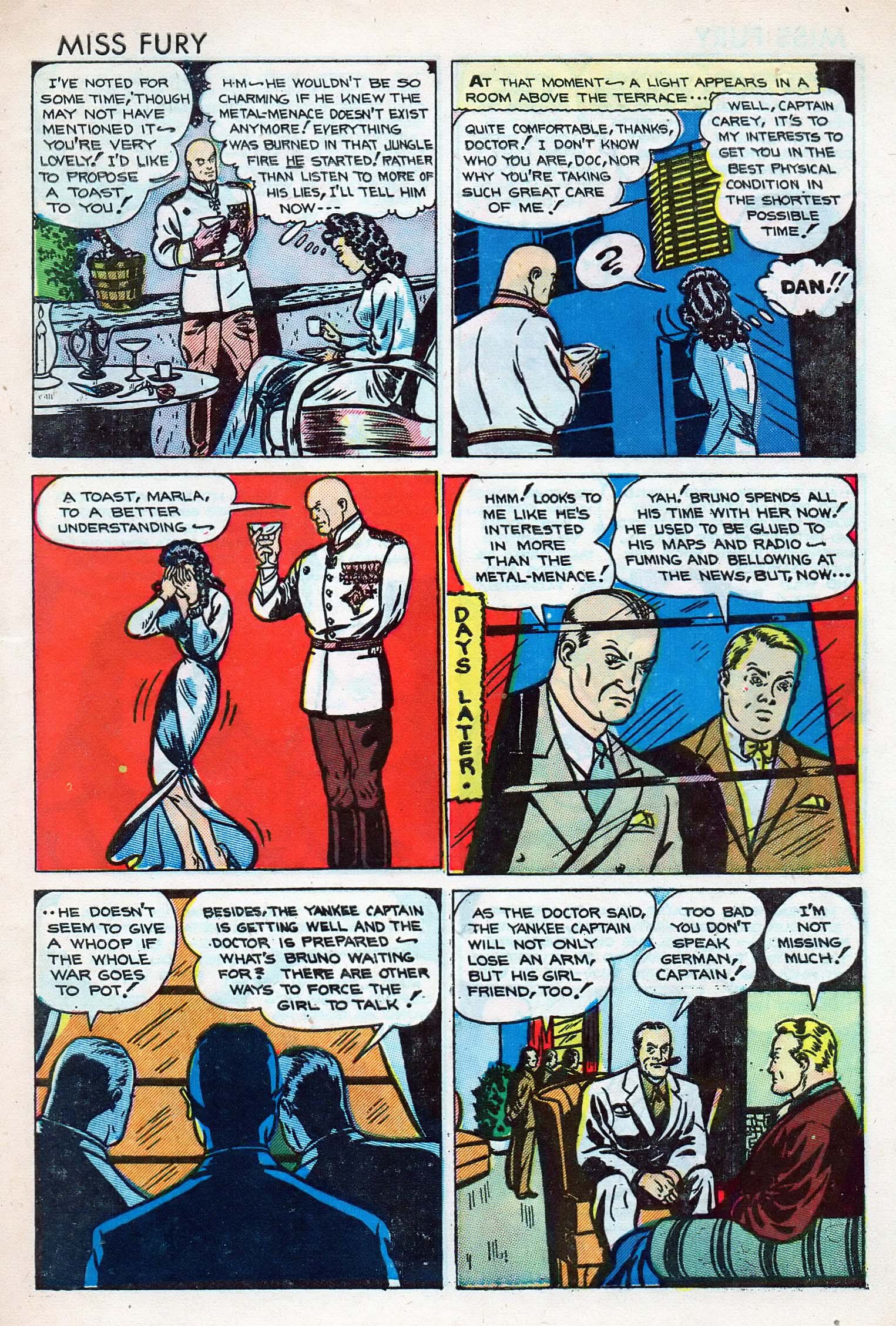 Read online Miss Fury (1942) comic -  Issue #5 - 39