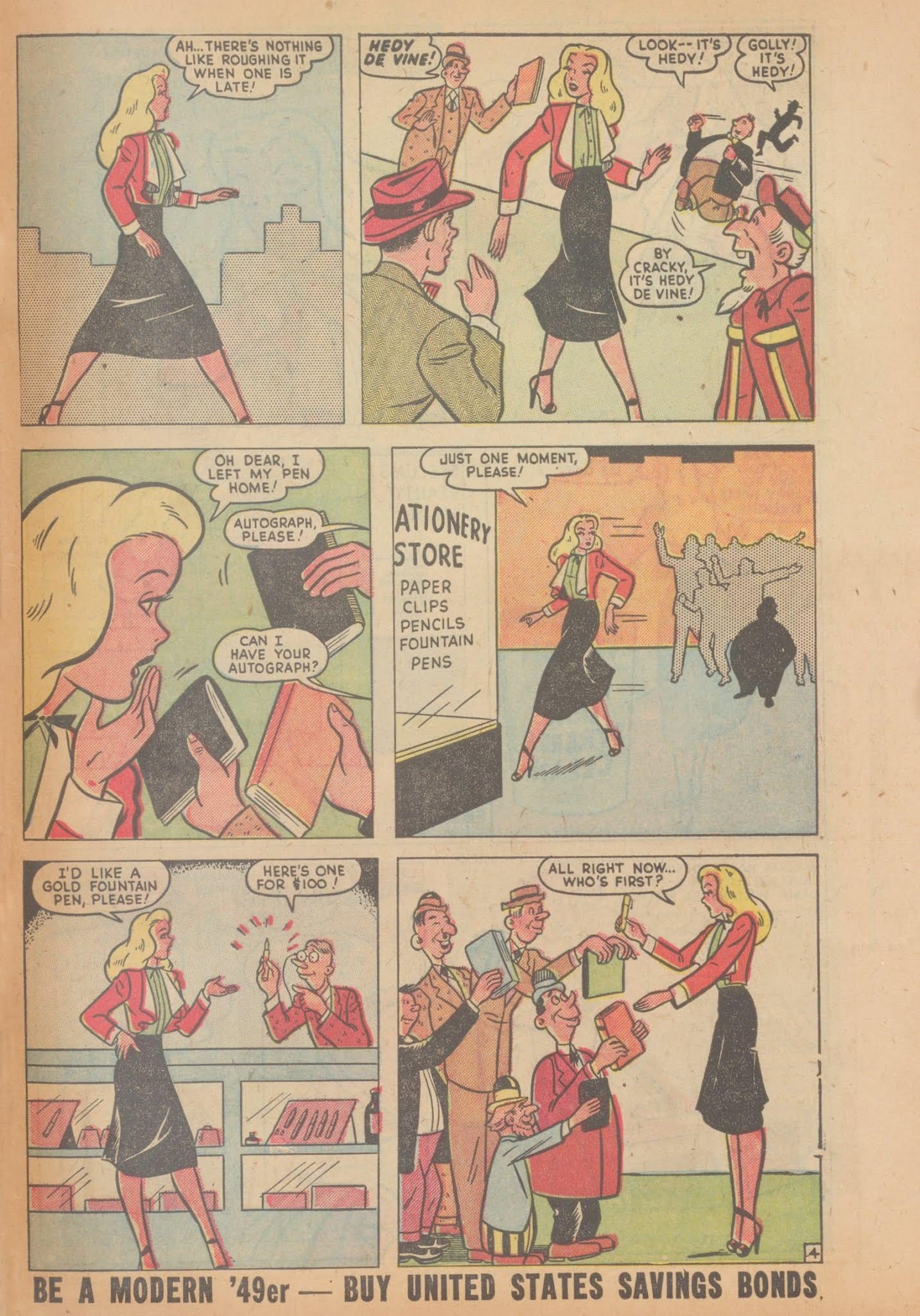 Read online Hedy De Vine Comics comic -  Issue #34 - 45