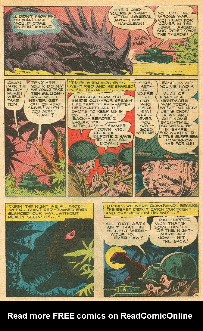 Read online Star Spangled War Stories (1952) comic -  Issue #124 - 37