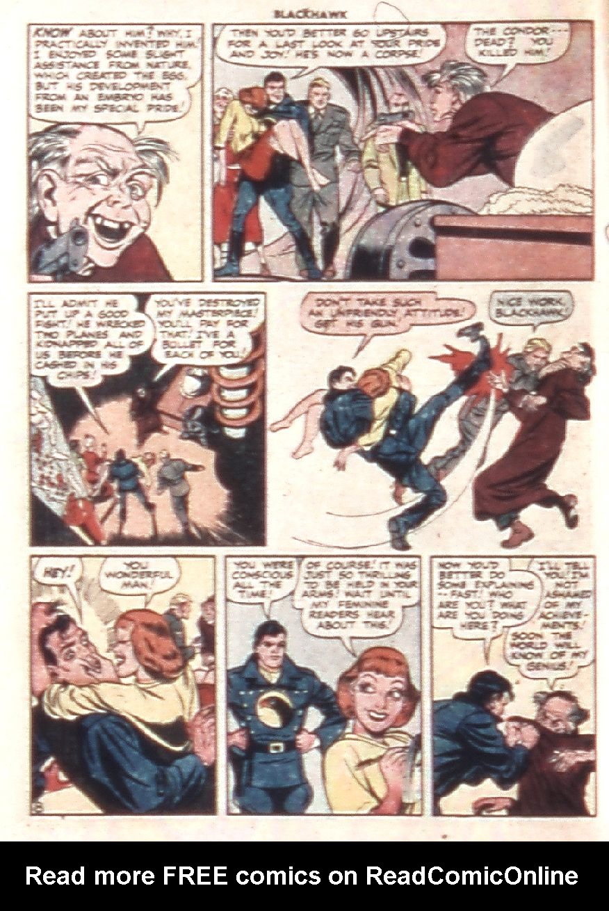 Read online Blackhawk (1957) comic -  Issue #16 - 22