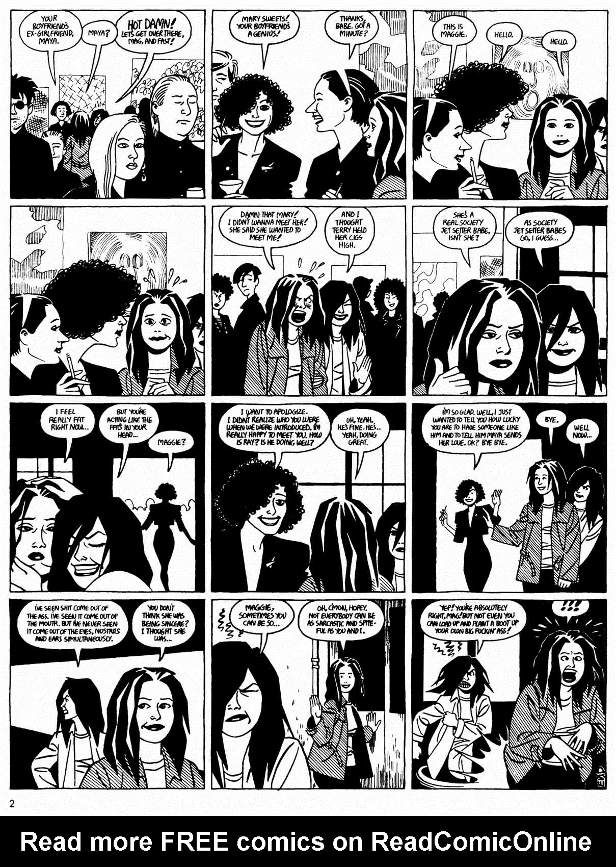 Read online Love and Rockets (1982) comic -  Issue #31 - 4