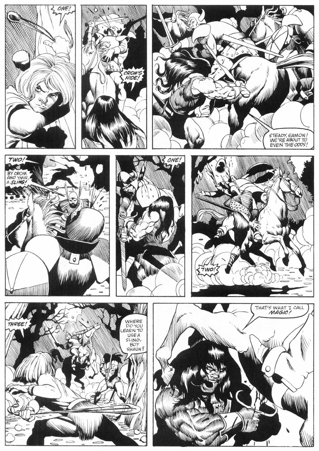 Read online The Savage Sword Of Conan comic -  Issue #157 - 29