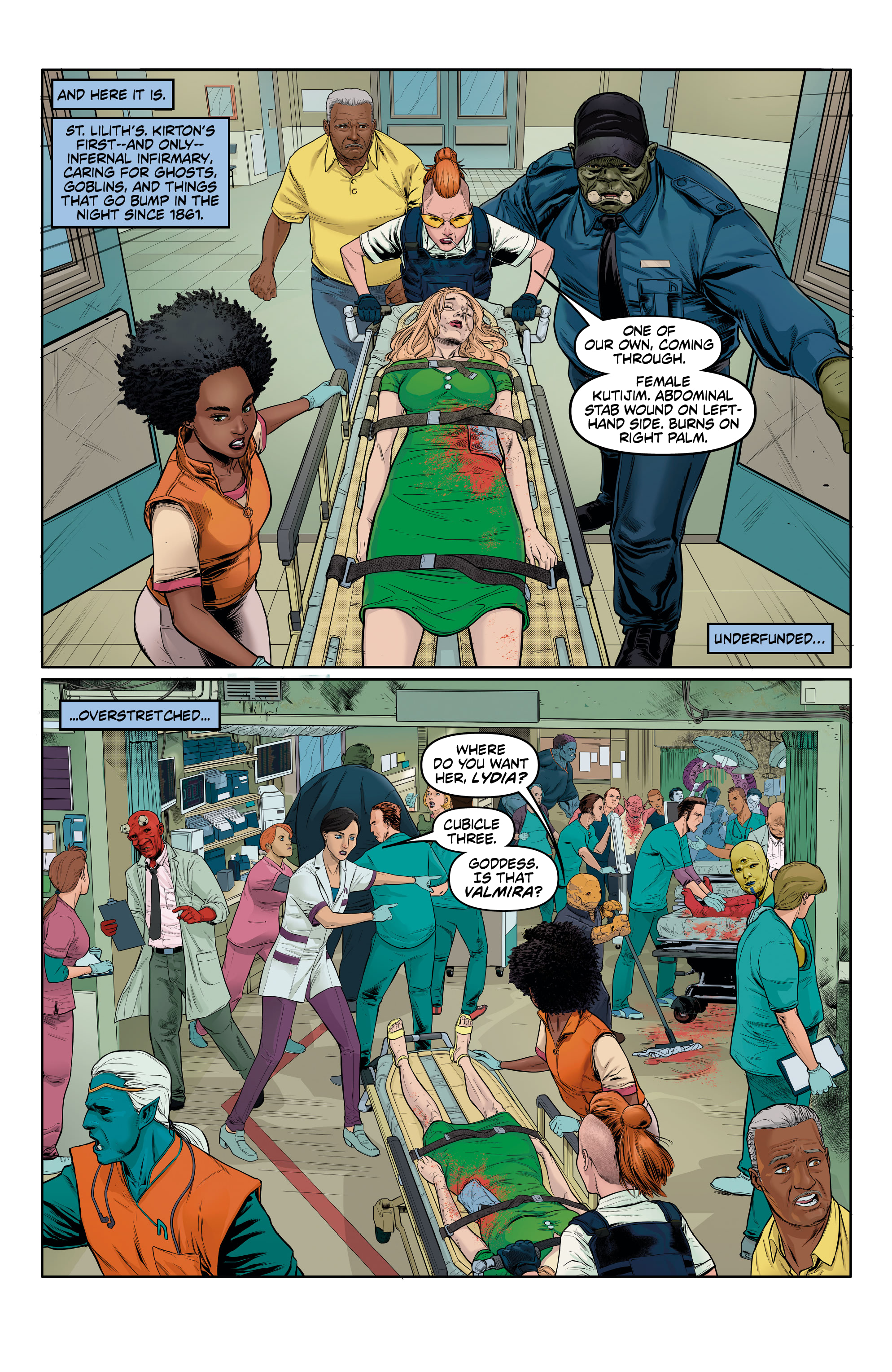 Read online The Ward comic -  Issue #1 - 9