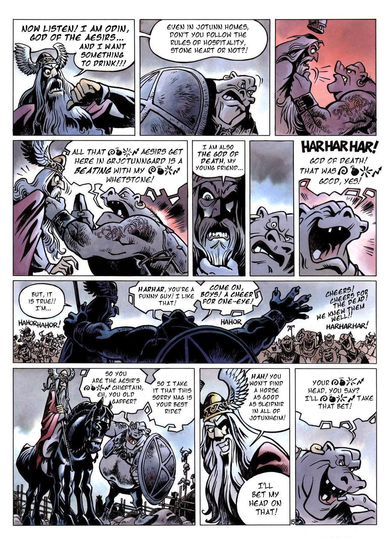 Read online Valhalla comic -  Issue #9 - 18