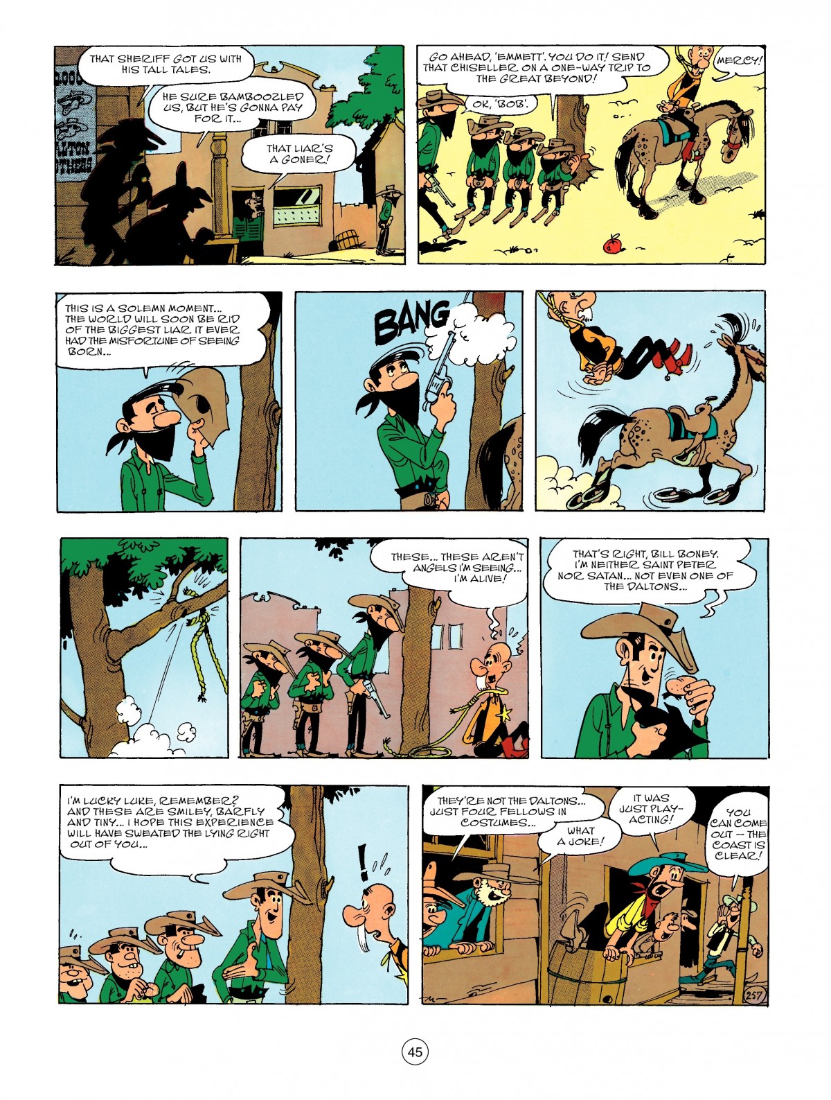 Read online A Lucky Luke Adventure comic -  Issue #47 - 45