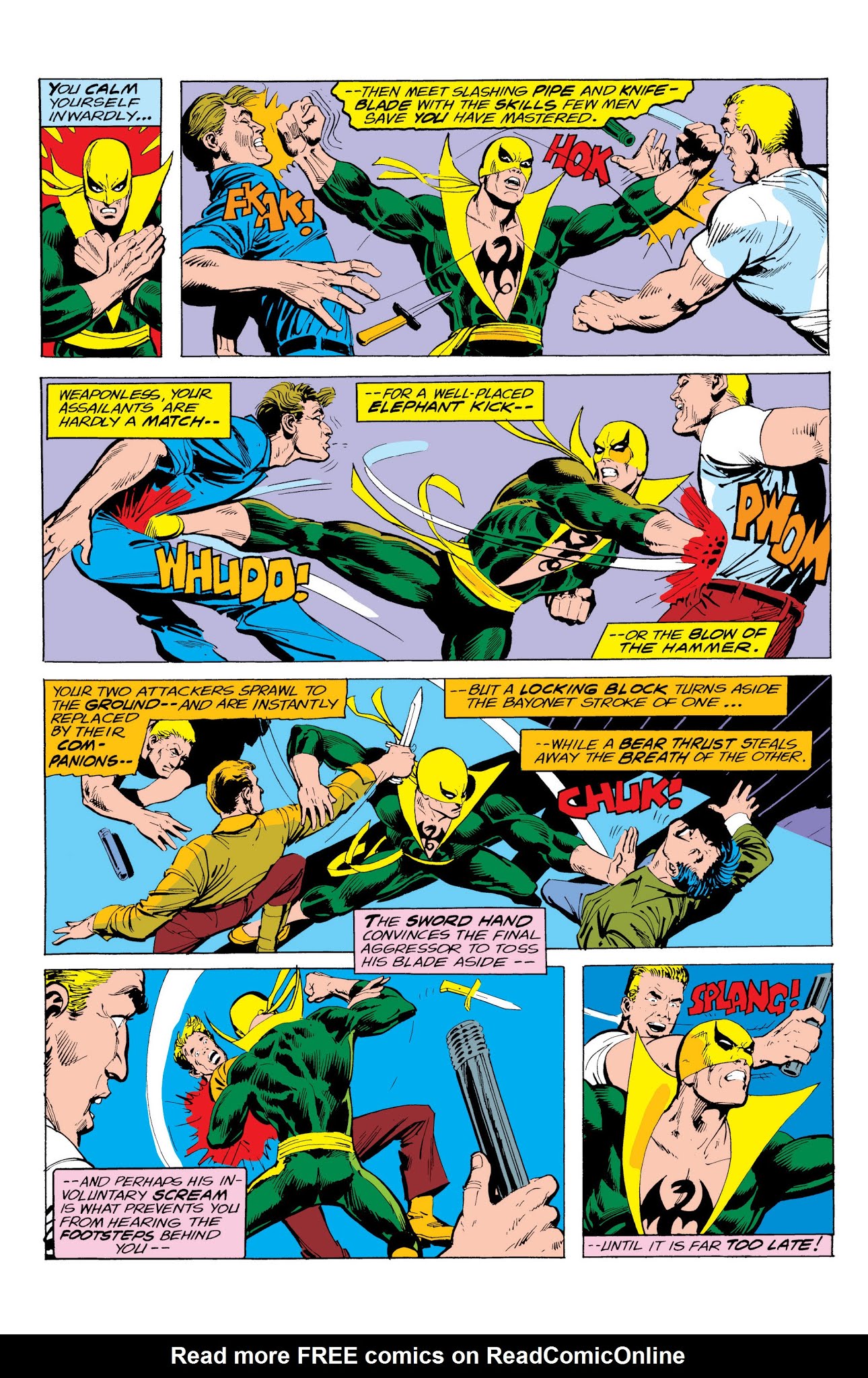 Read online Marvel Masterworks: Iron Fist comic -  Issue # TPB 1 (Part 1) - 29