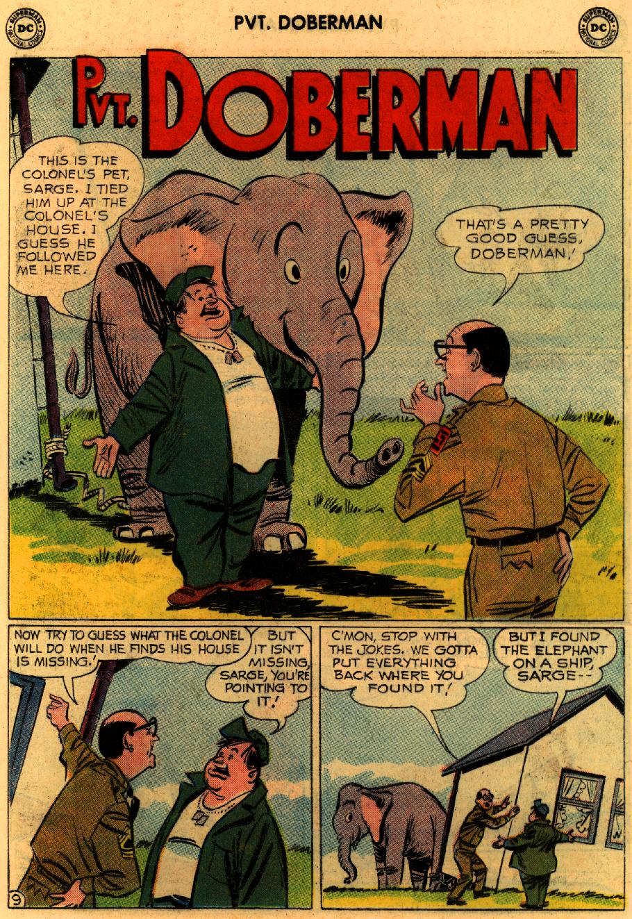 Read online Sgt. Bilko's Pvt. Doberman comic -  Issue #9 - 13