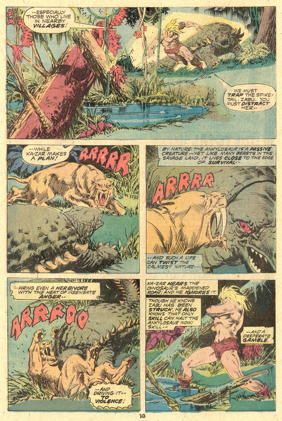 Read online Ka-Zar comic -  Issue #9 - 7