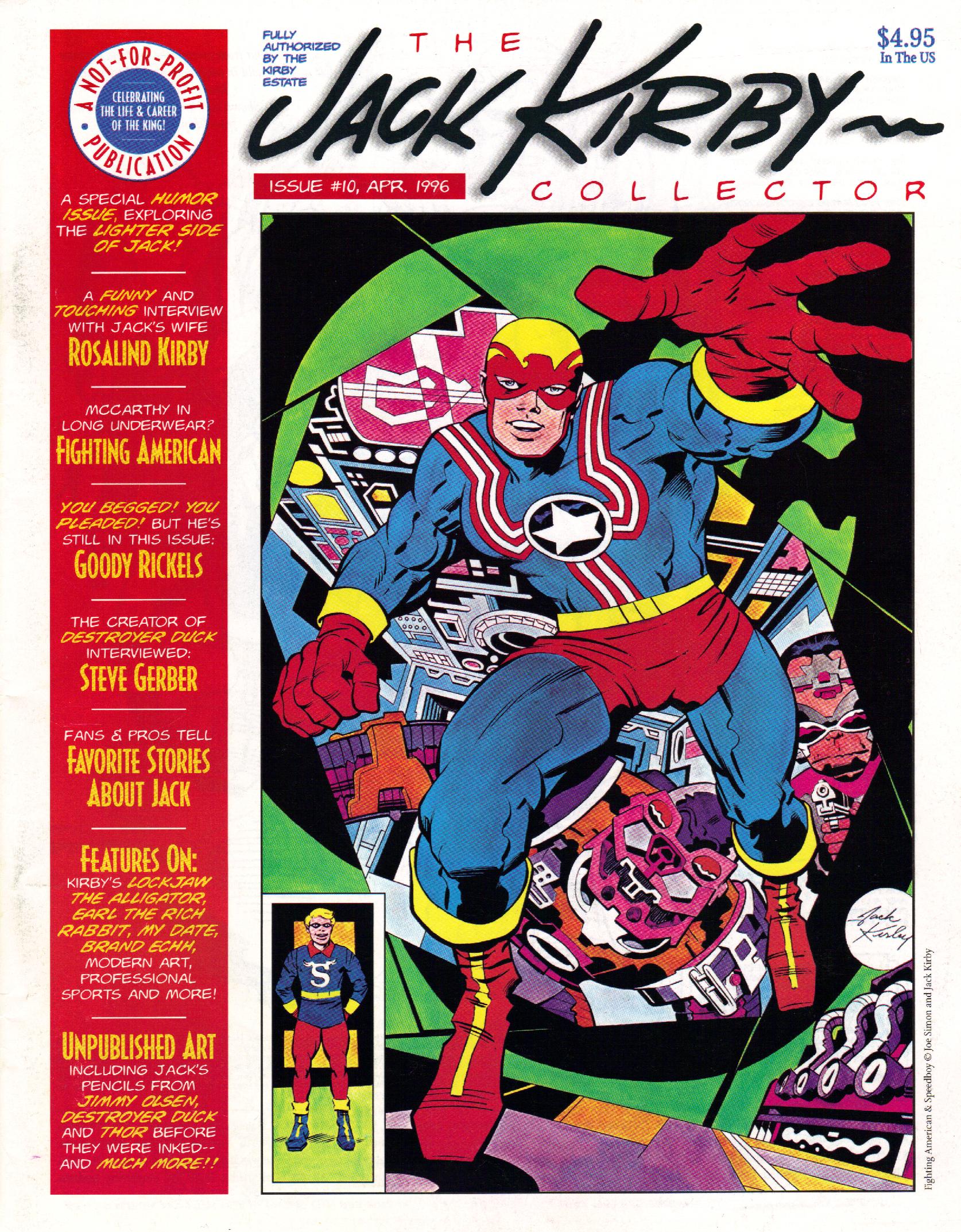 Read online The Jack Kirby Collector comic -  Issue #10 - 1