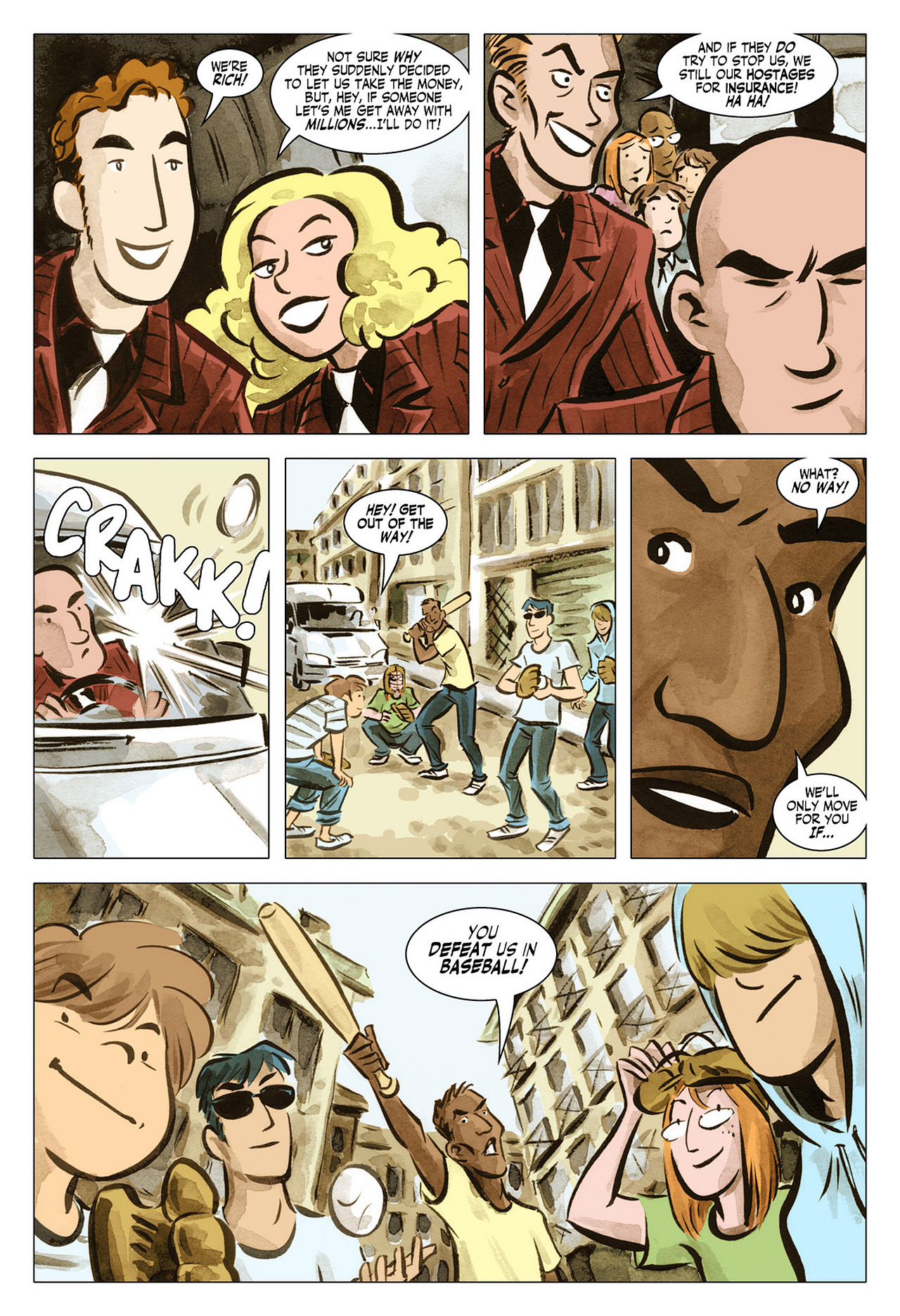 Read online Bandette (2012) comic -  Issue #2 - 8