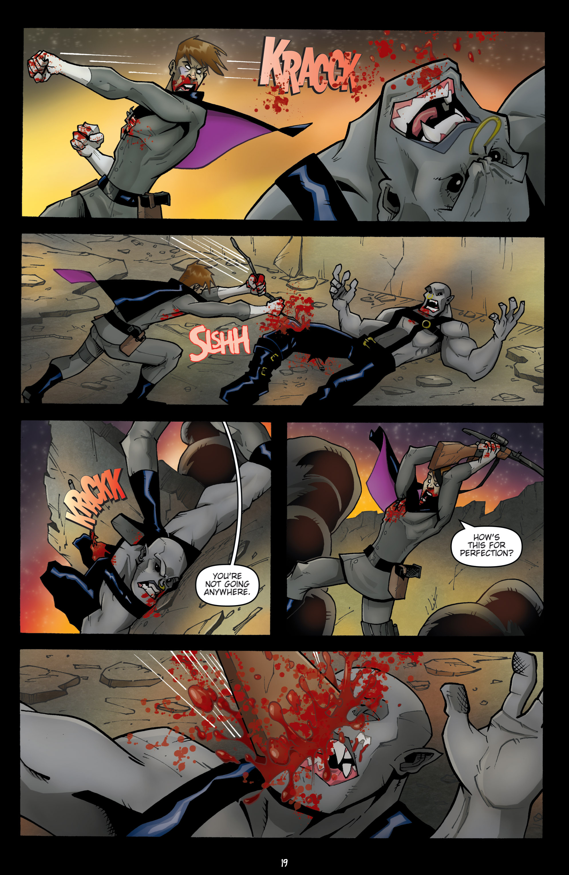 Read online Vitriol the Hunter comic -  Issue #6 - 21