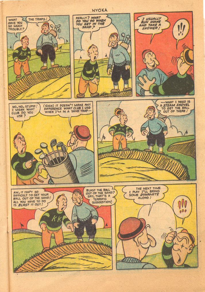 Read online Nyoka the Jungle Girl (1945) comic -  Issue #60 - 25