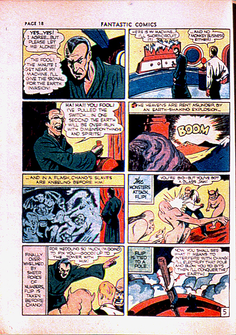 Read online Fantastic Comics comic -  Issue #13 - 21