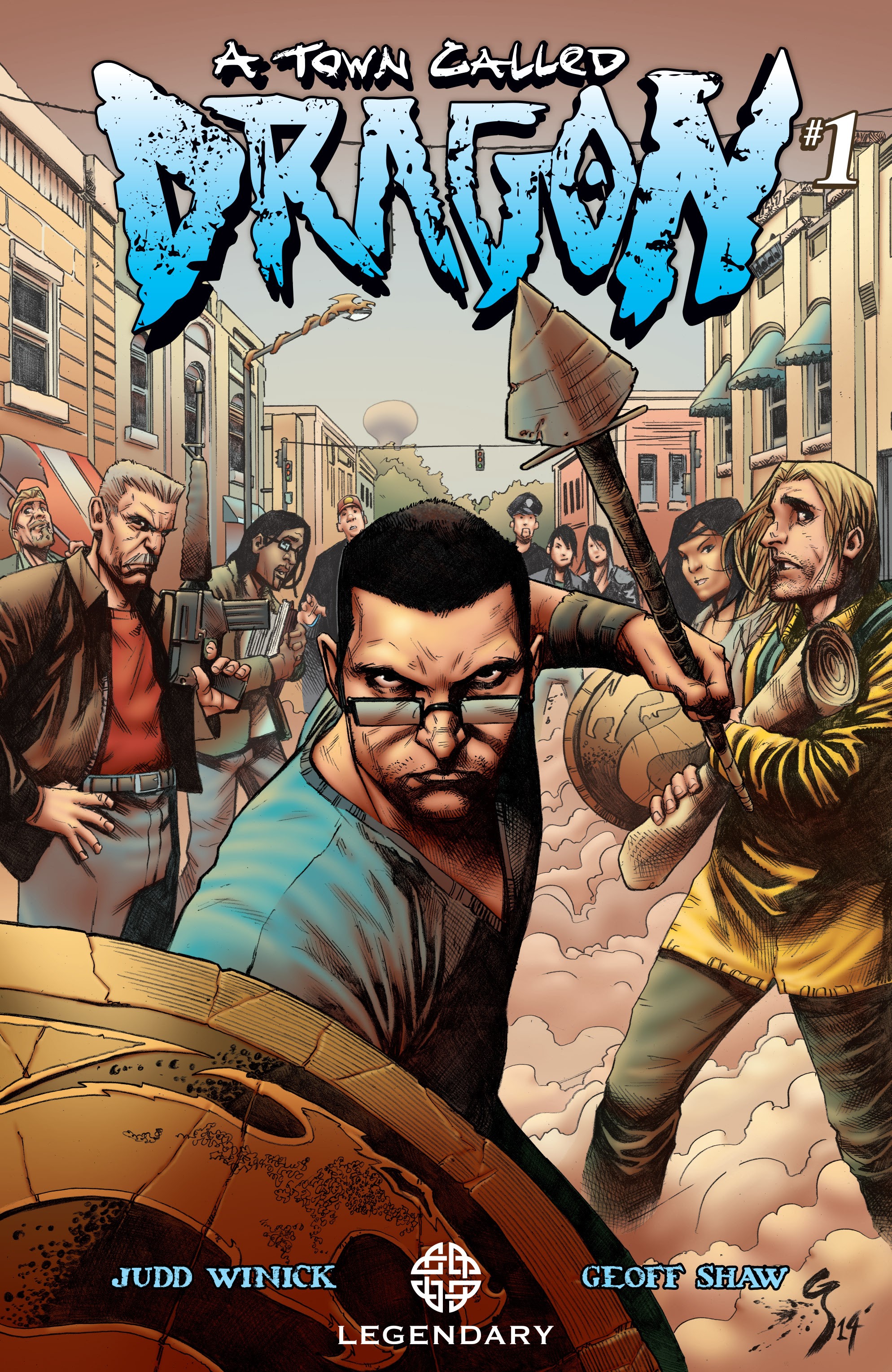 Read online A Town Called Dragon comic -  Issue #1 - 1