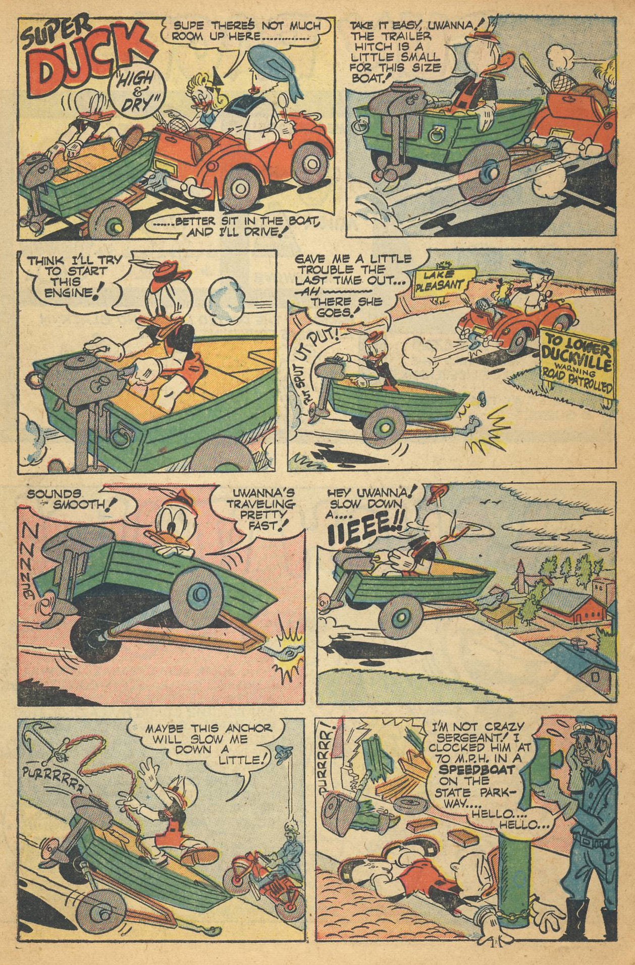 Read online Super Duck Comics comic -  Issue #54 - 26