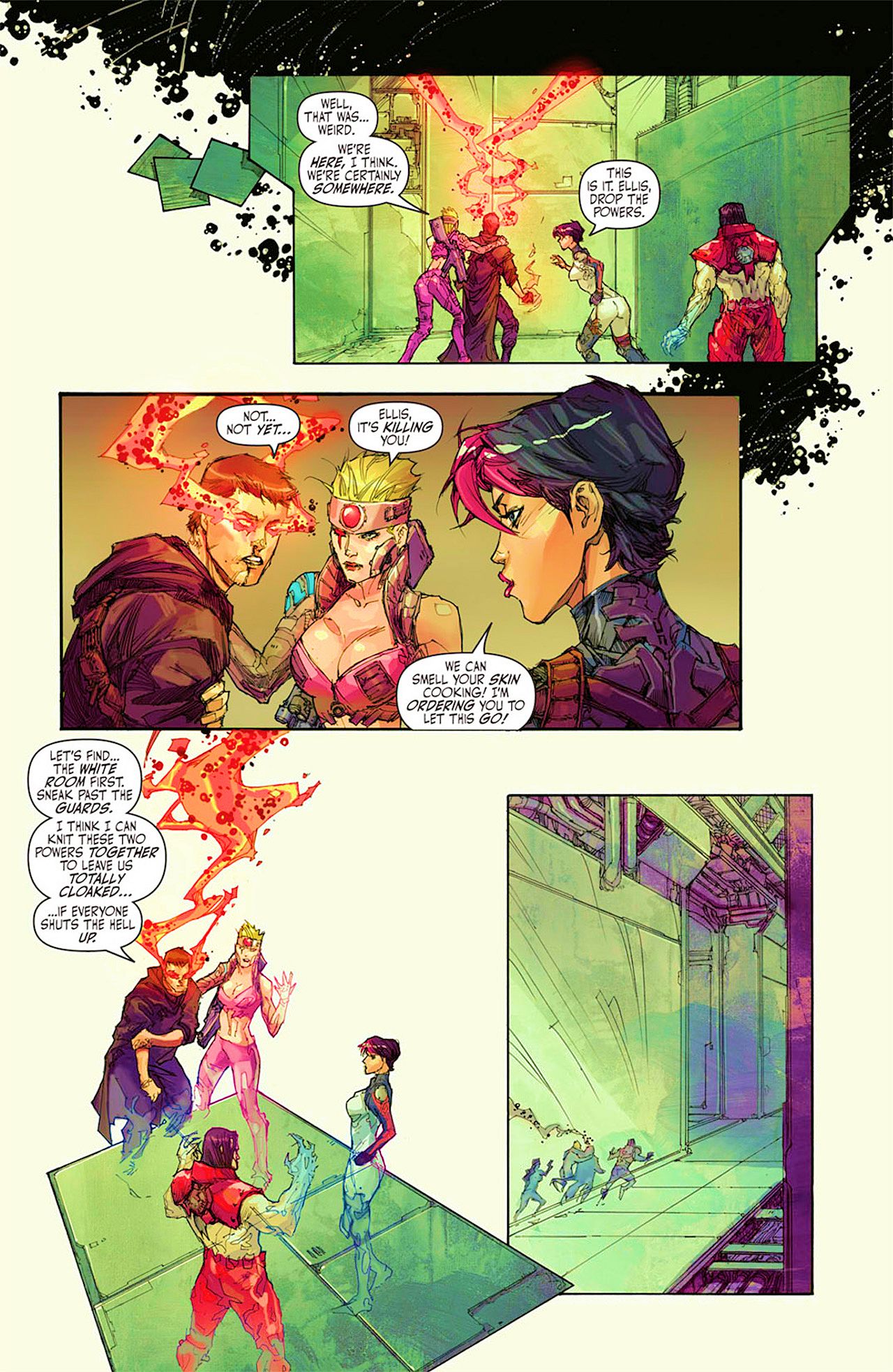 Read online CyberForce/Hunter-Killer comic -  Issue #4 - 14