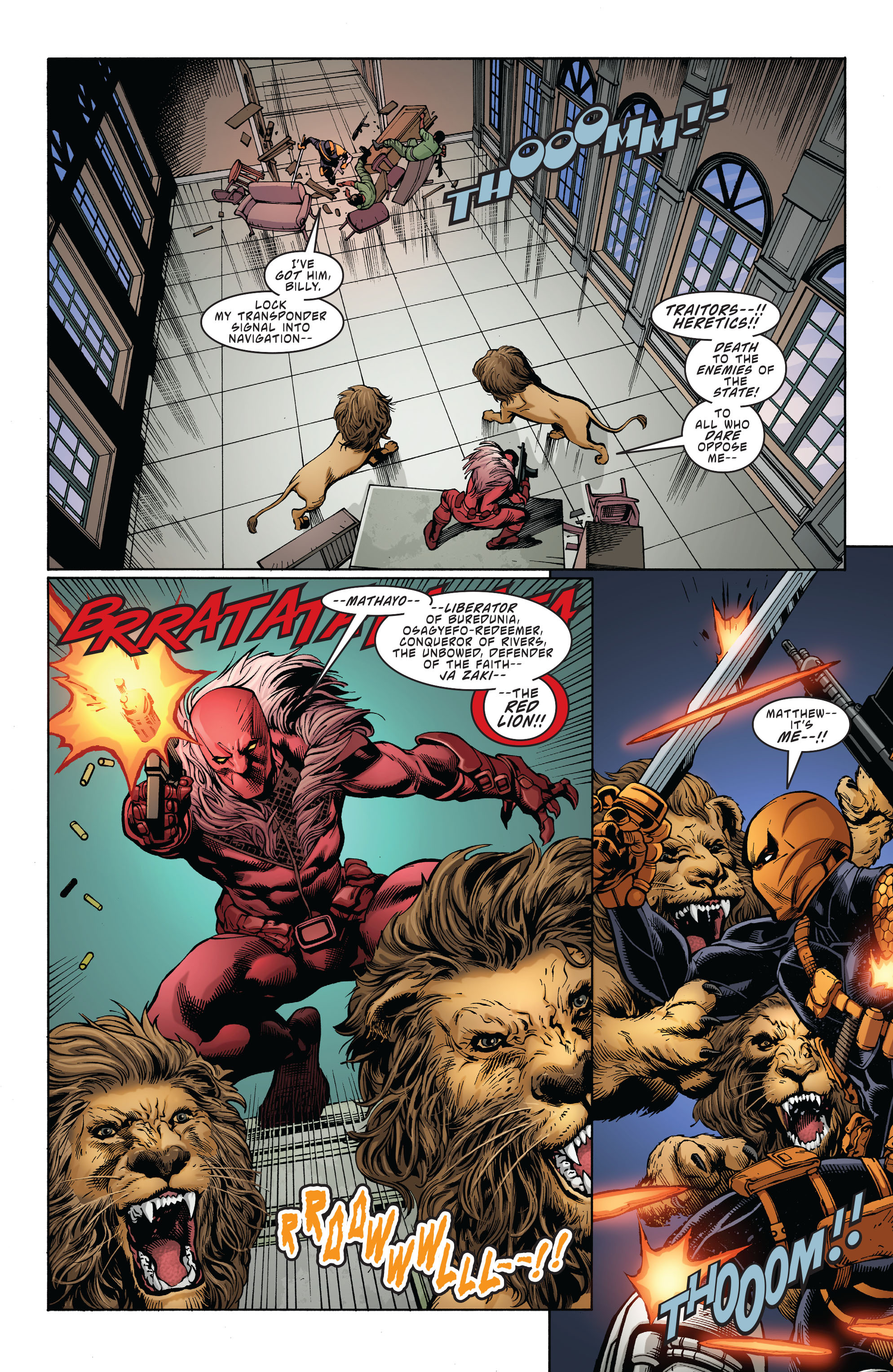 Read online Deathstroke (2016) comic -  Issue #6 - 7