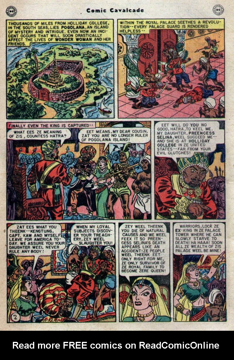 Read online Comic Cavalcade comic -  Issue #28 - 4