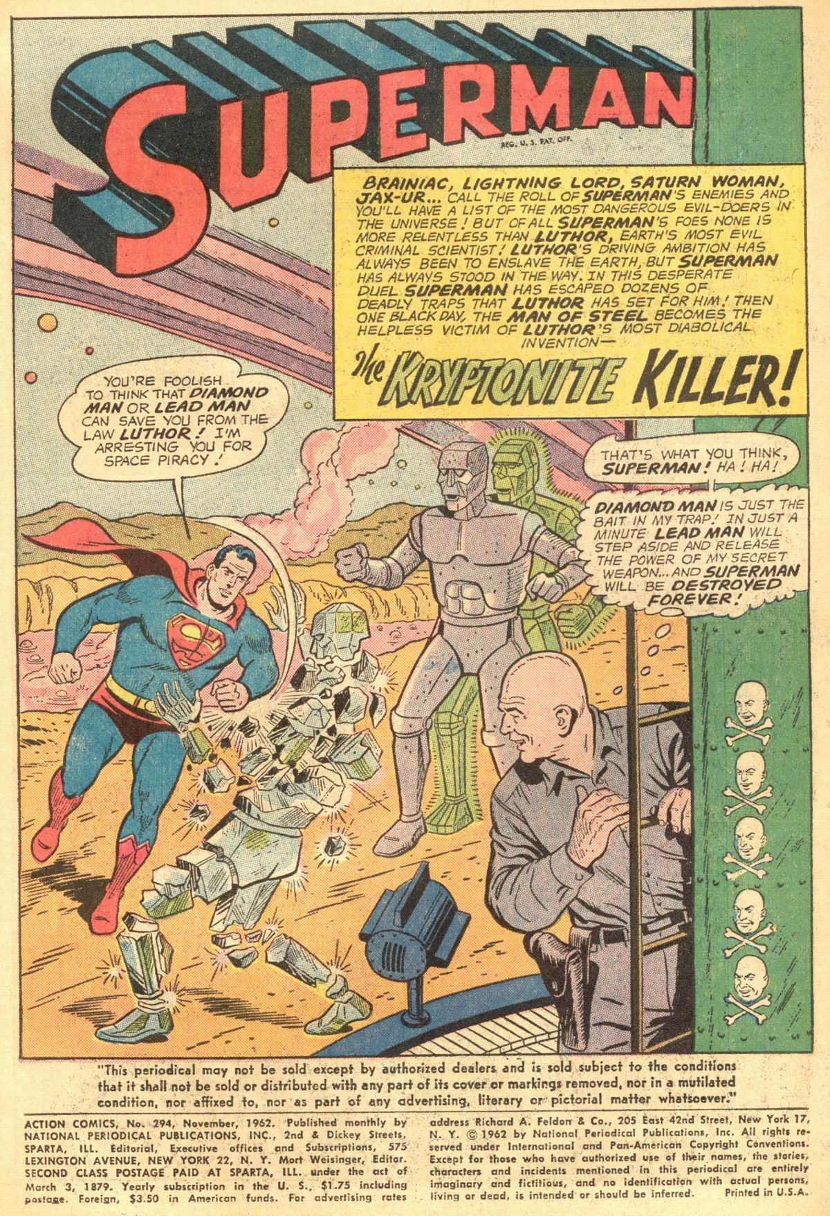 Read online Action Comics (1938) comic -  Issue #294 - 3