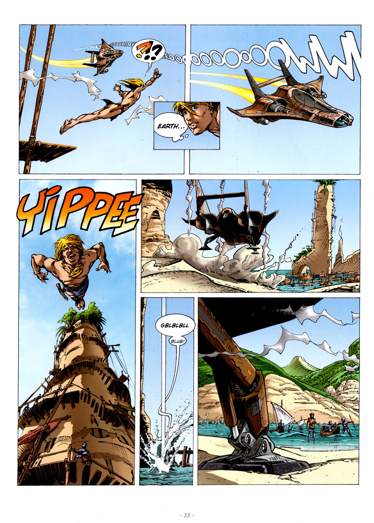 Read online Aquablue comic -  Issue #1 - 23