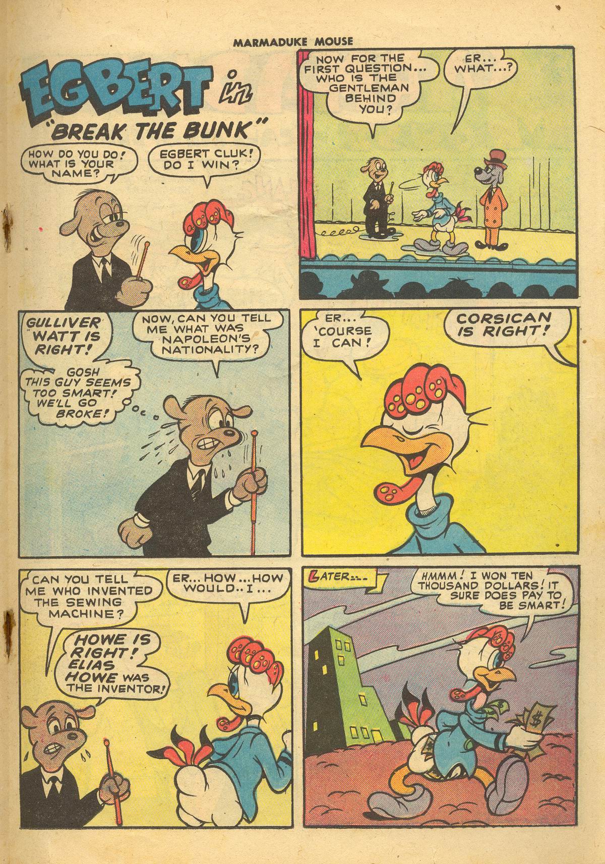 Read online Marmaduke Mouse comic -  Issue #65 - 19