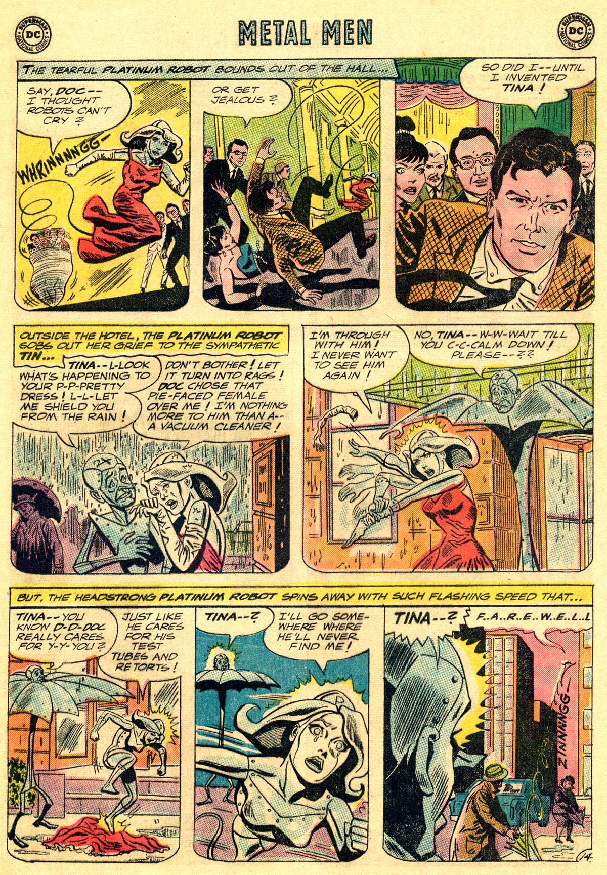 Read online Metal Men (1963) comic -  Issue #7 - 17