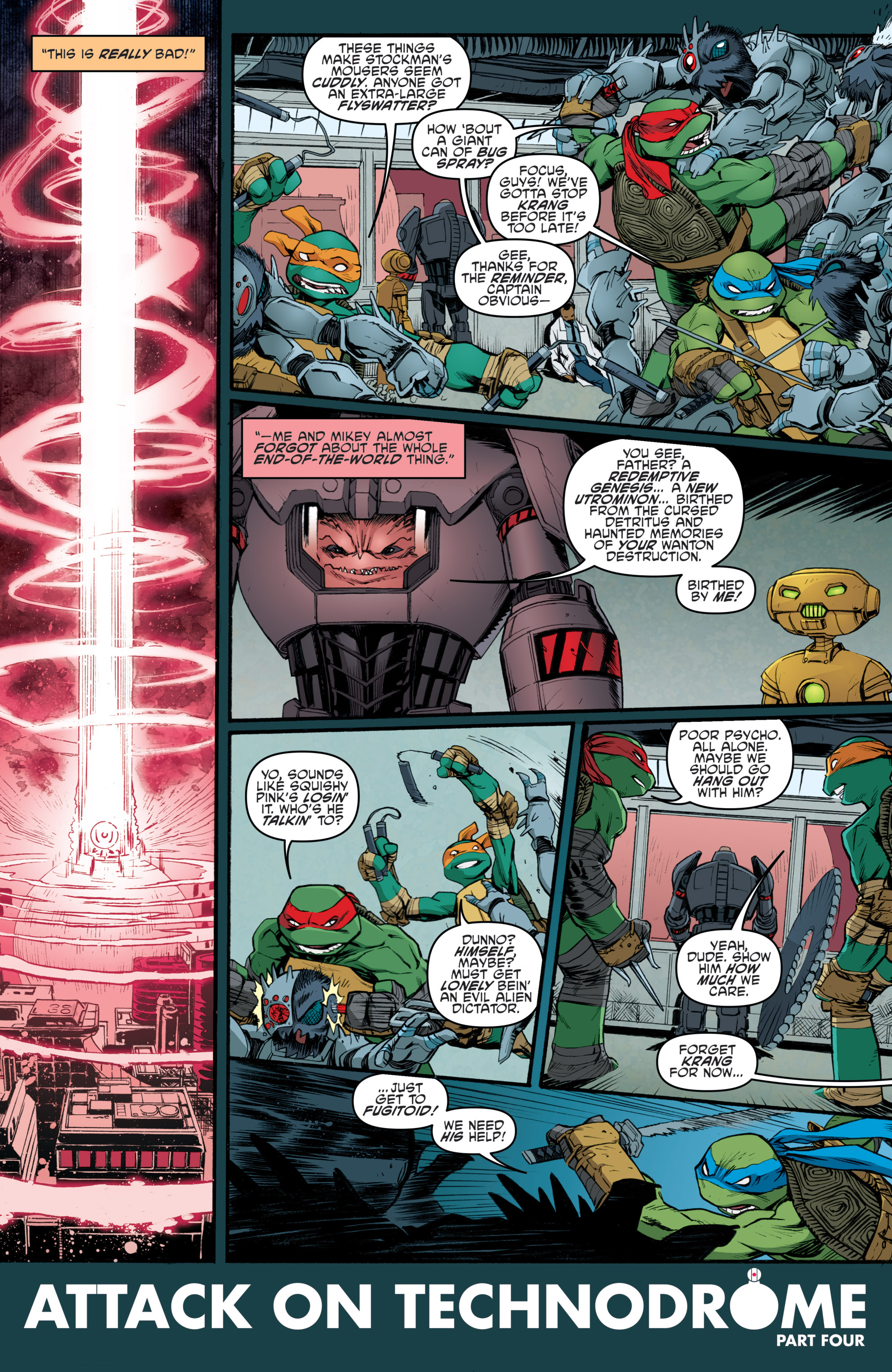 Read online Teenage Mutant Ninja Turtles: The IDW Collection comic -  Issue # TPB 5 (Part 4) - 33