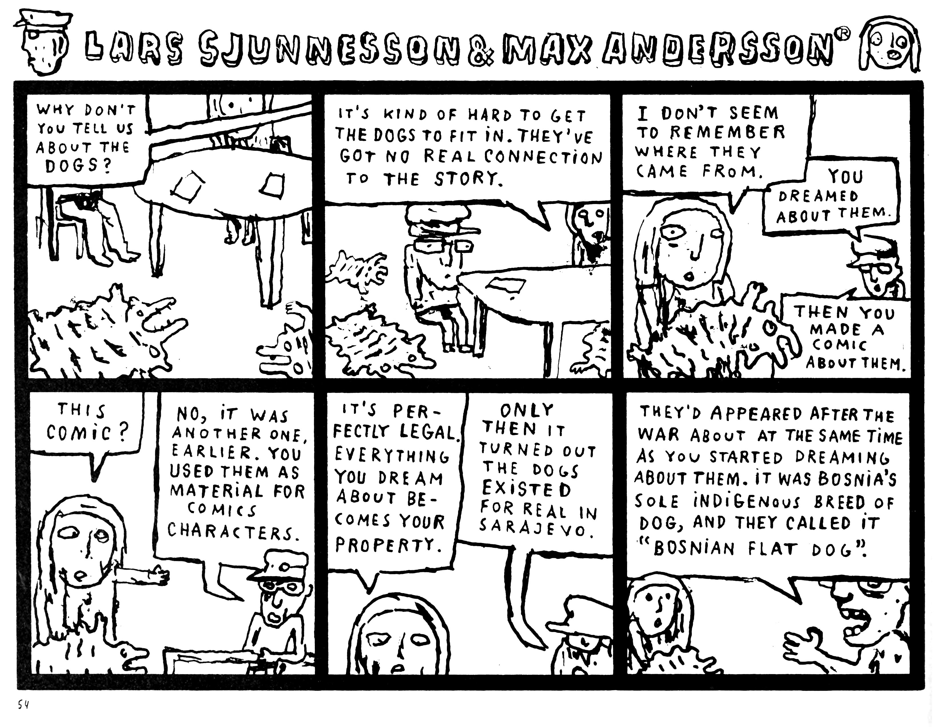 Read online Bosnian Flat Dog comic -  Issue # TPB - 56