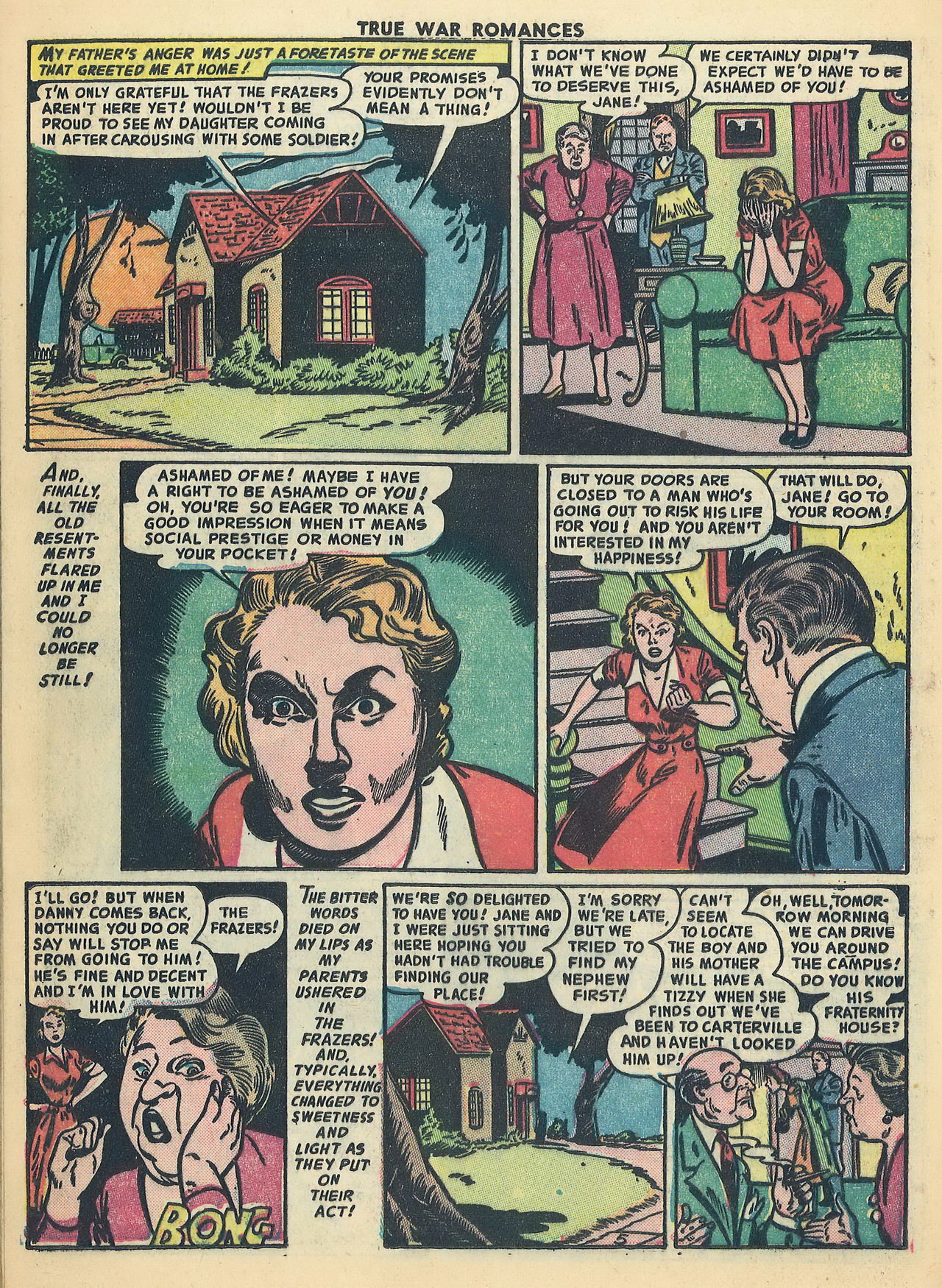 Read online True War Romances comic -  Issue #1 - 16