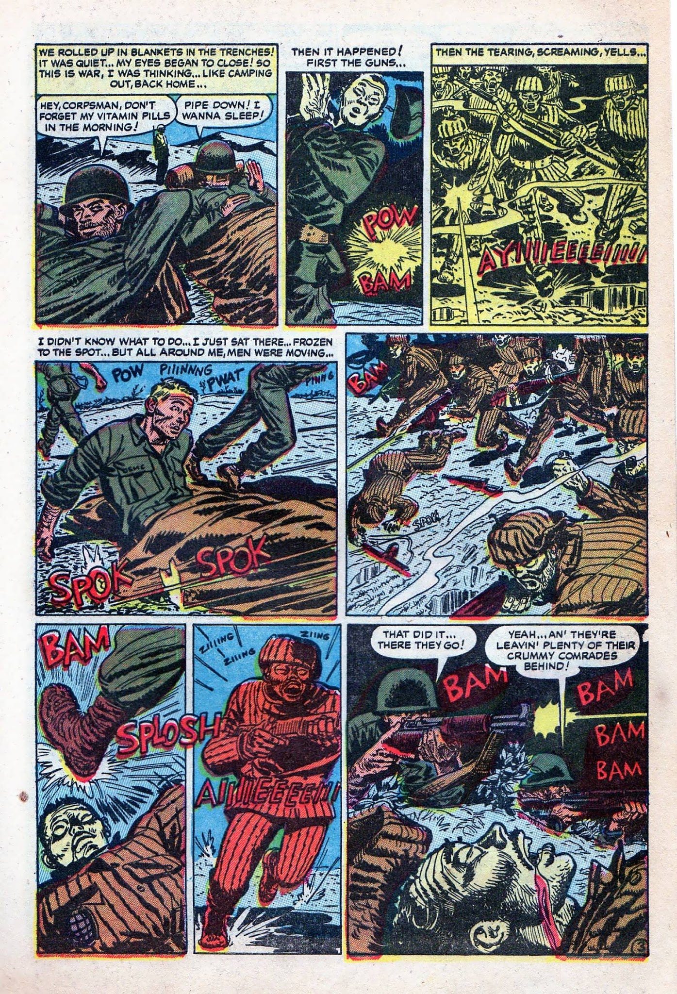 Read online War Comics comic -  Issue #20 - 29
