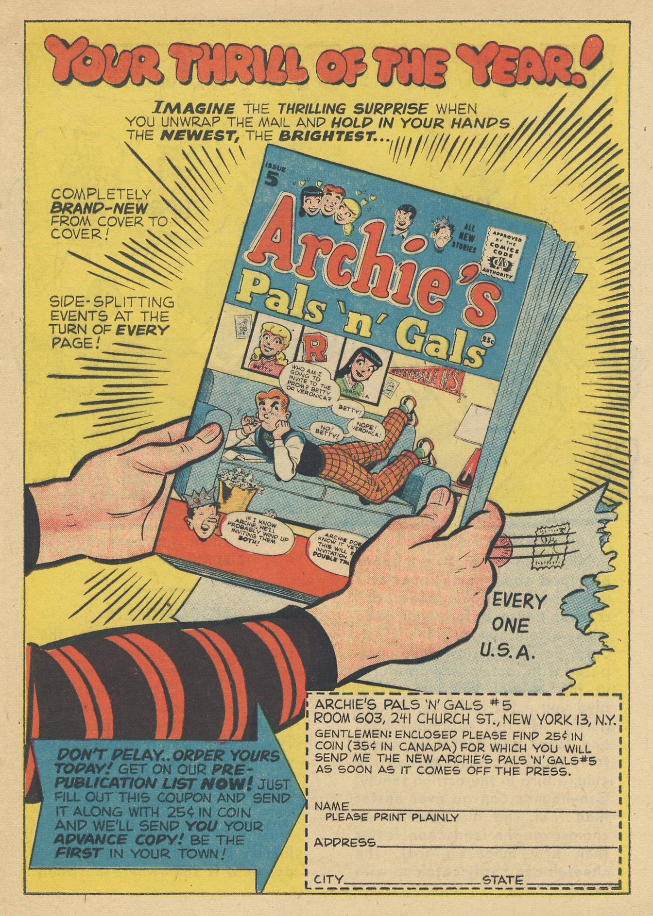 Read online Archie's Pal Jughead comic -  Issue #39 - 25