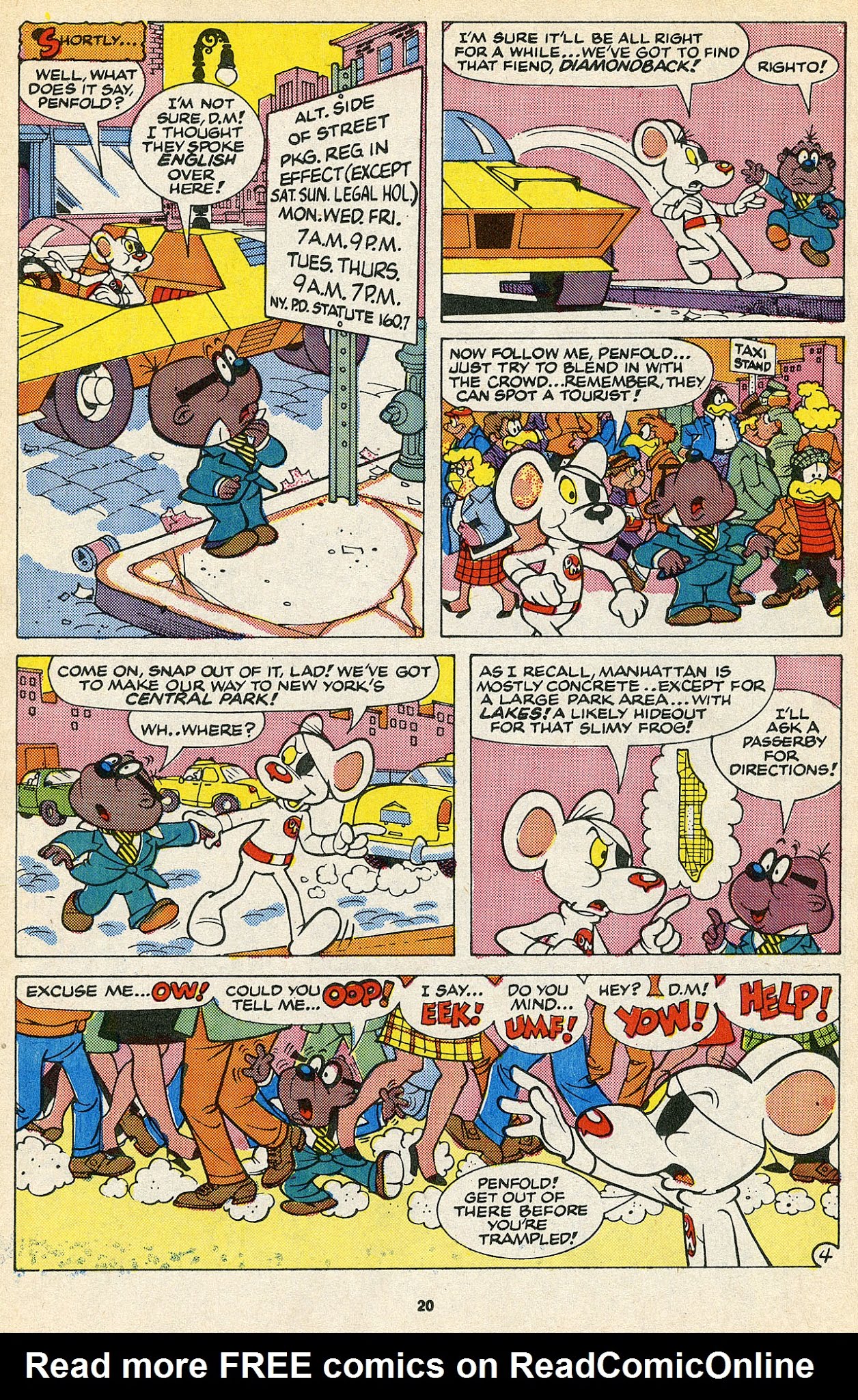 Read online Count Duckula comic -  Issue #6 - 22