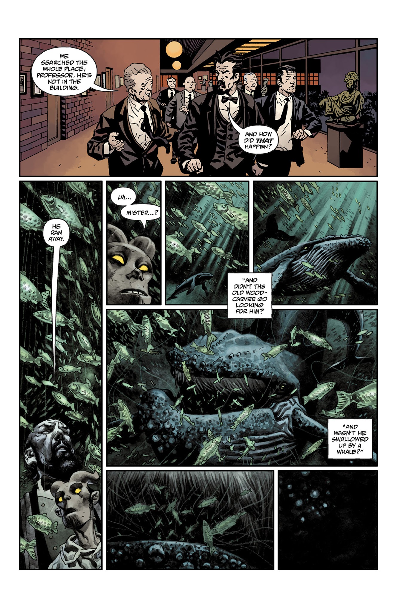 Read online Hellboy: The Midnight Circus comic -  Issue # TPB - 36